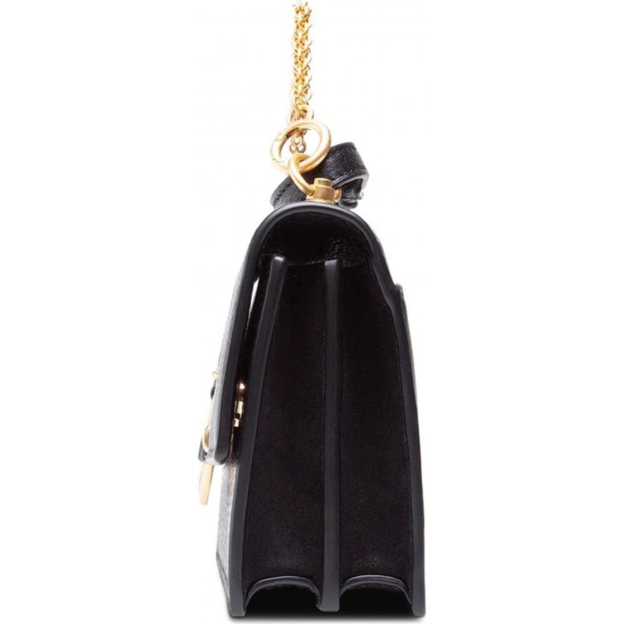 TORY BURCH Rankinė - moterims, Juoda, Miller mini flap bag 5