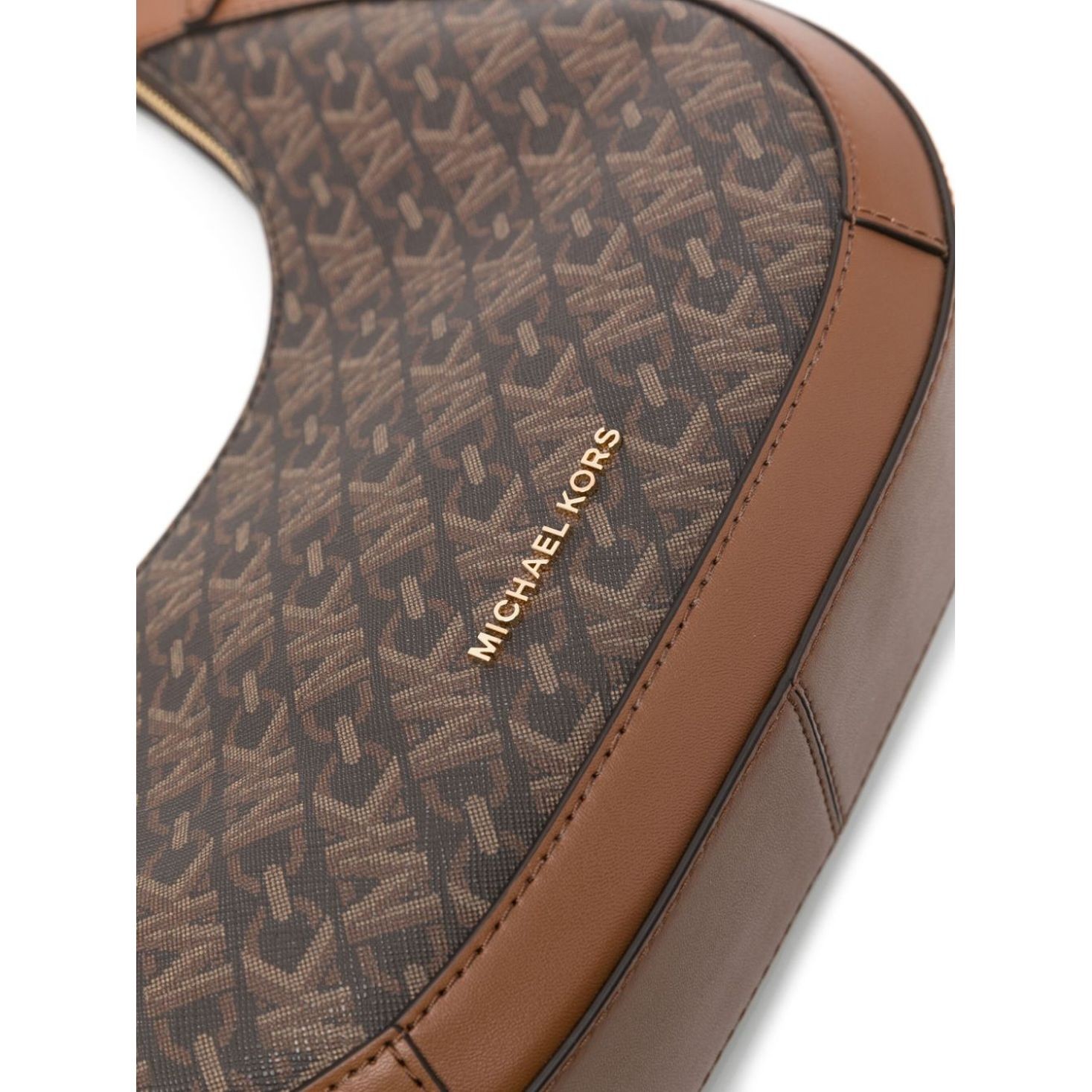 MICHAEL KORS Rankinė per petį moterims, Ruda, Small crescent tz shoulder bag 3