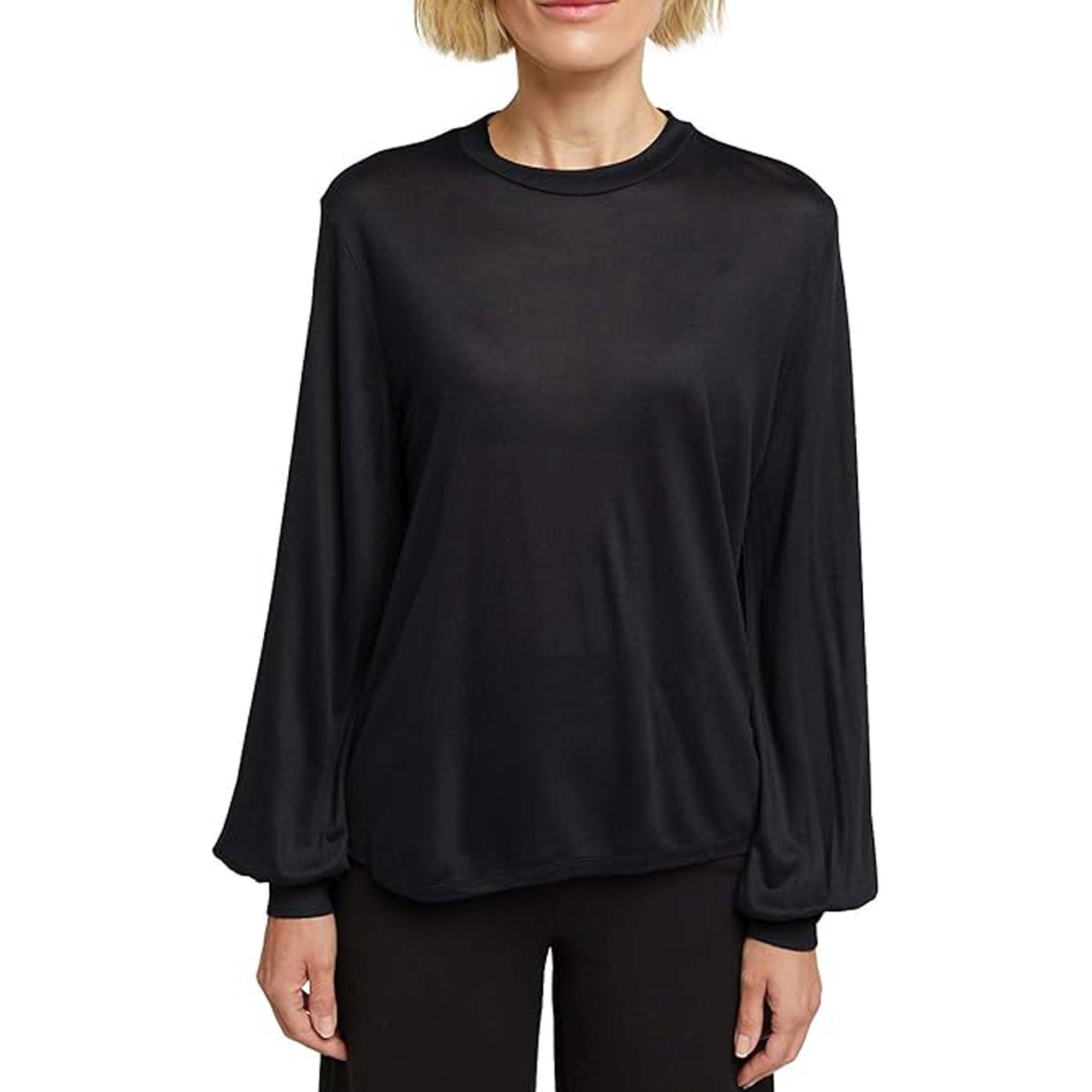 ESPRIT Marškinėliai moterims, Juoda 2