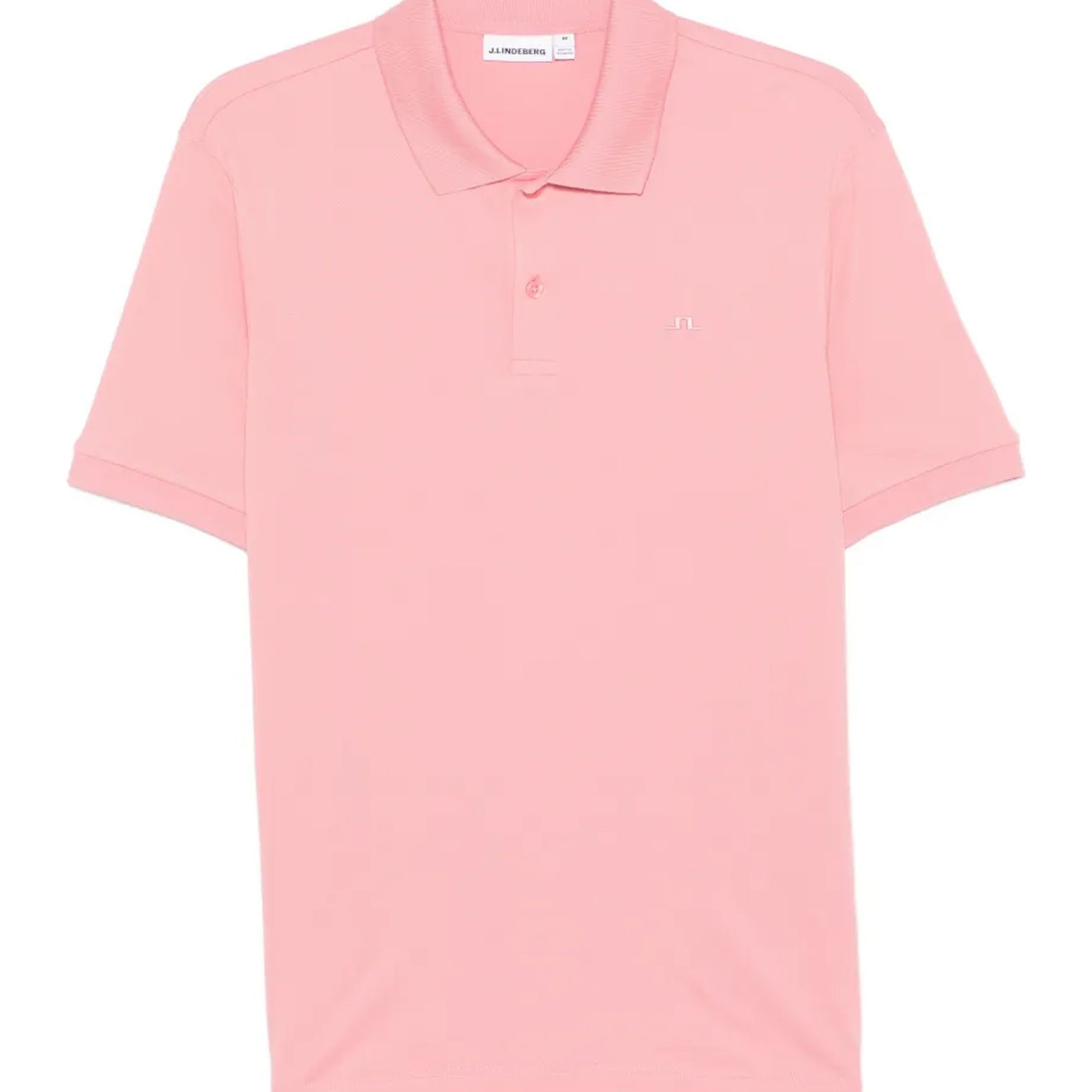 J.LINDEBERG Polo marškiniai trumpos rank. vyrams, Rožinė, Verse polo 1