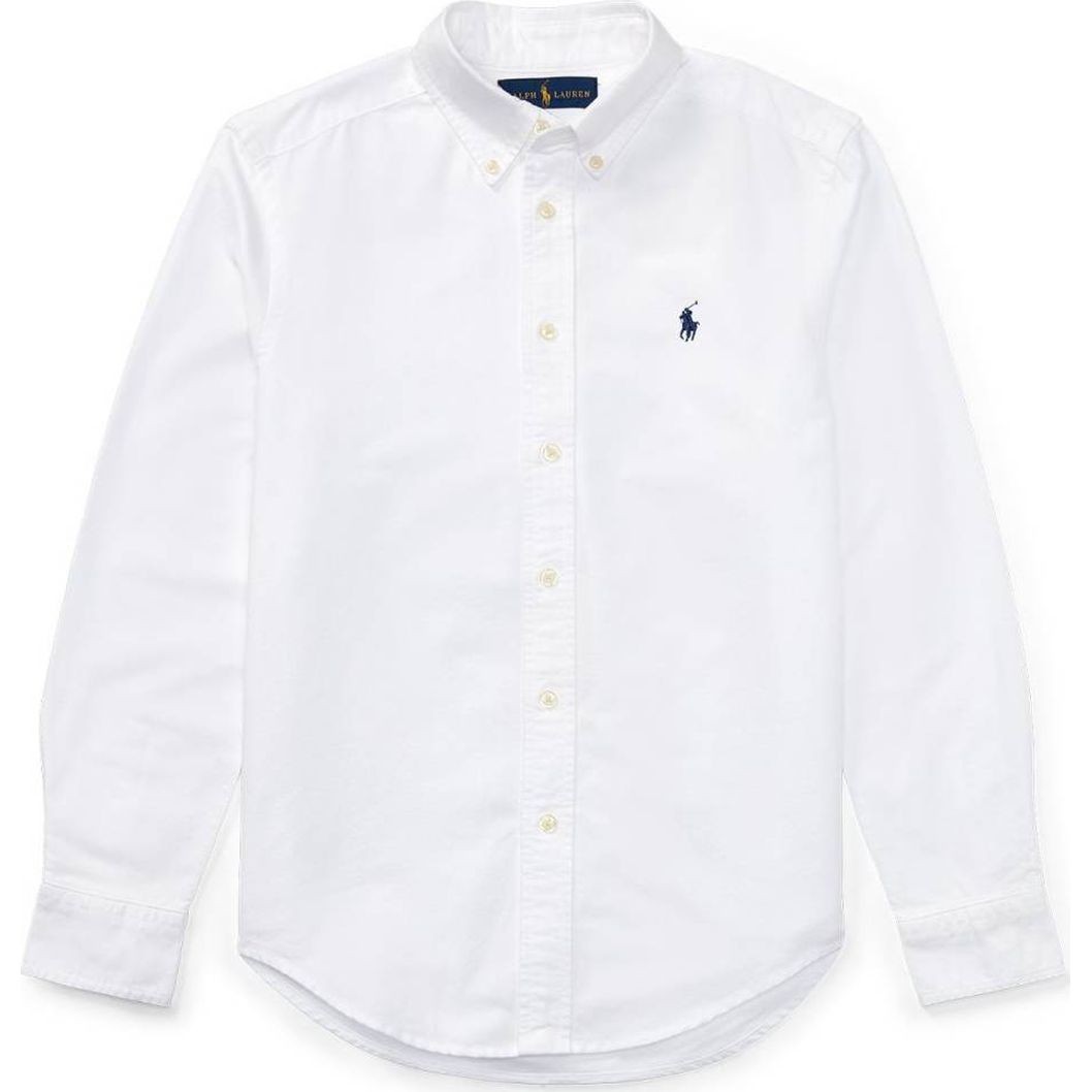 RALPH LAUREN KIDS Marškiniai ilgomis rankovėmis berniukams, Balta, Oxford shirt (8-20) 1