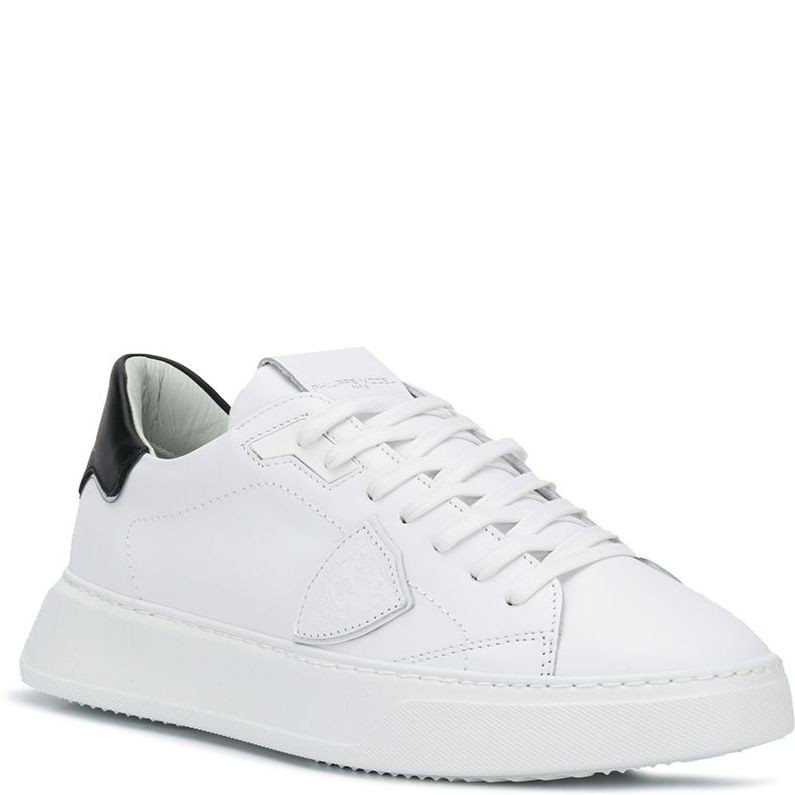 PHILIPPE MODEL Sportiniai bateliai vyrams, Juoda, Temple low man sneaker 2