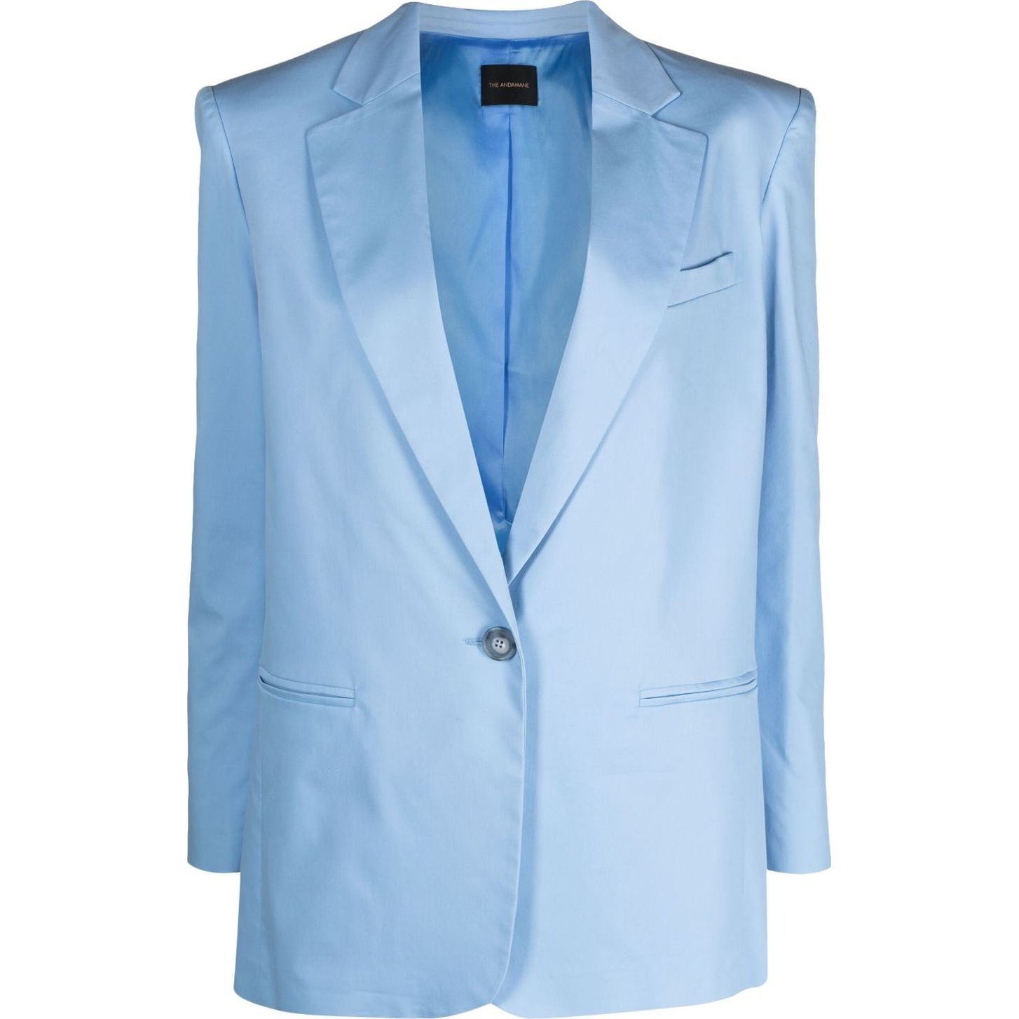 THE ANDAMANE Švarkas moterims, Mėlyna, Guia oversized blazer 1