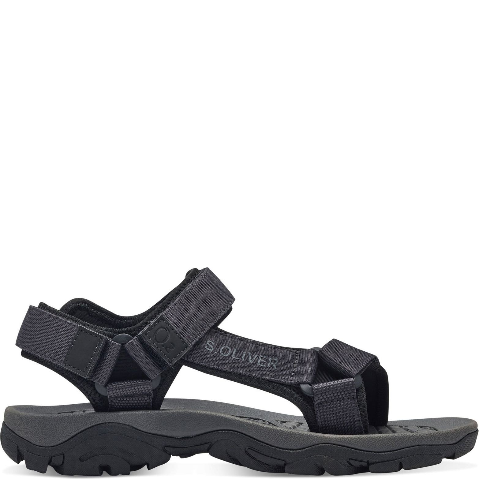 S.OLIVER Basutės vyrams, Juoda, SANDALS 2