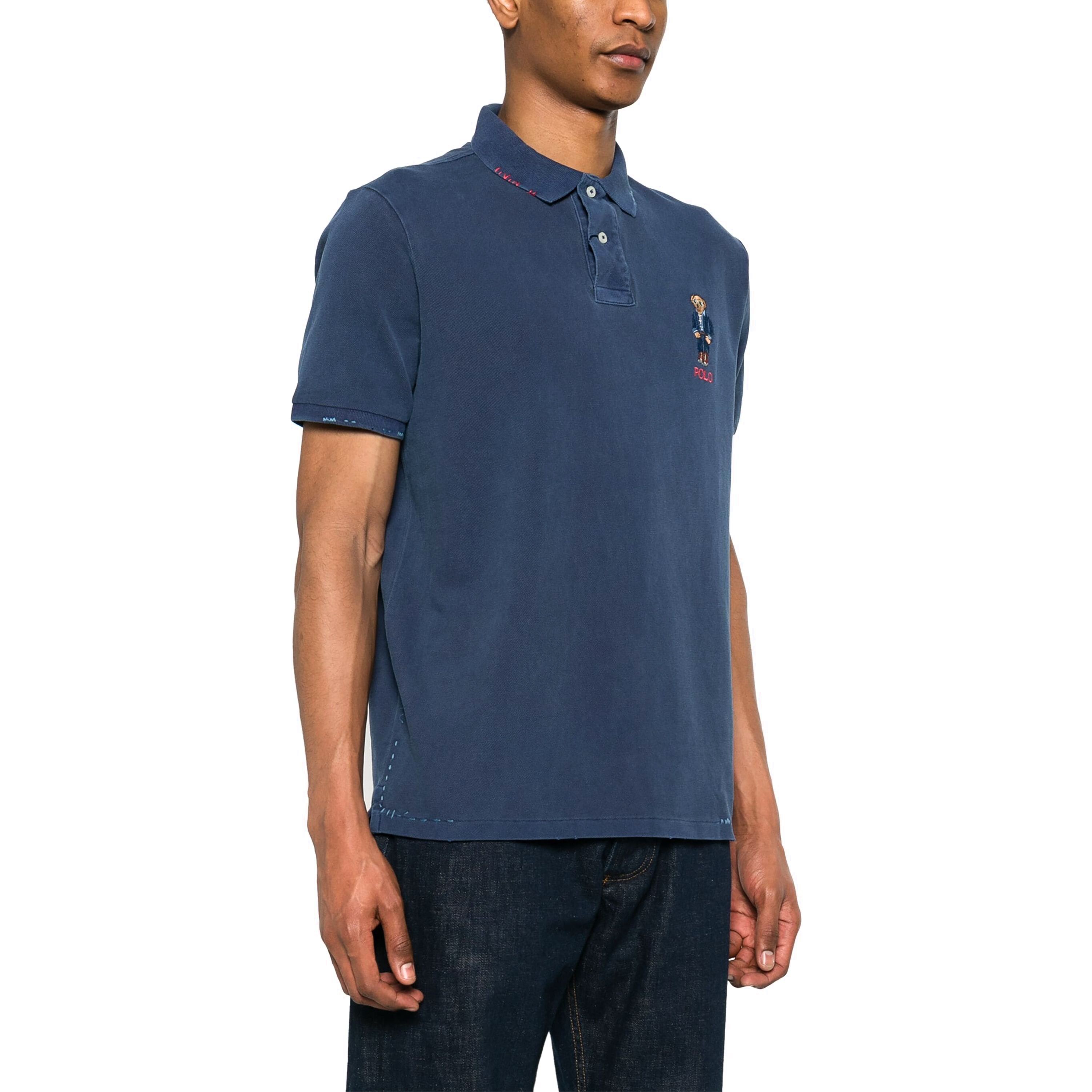POLO RALPH LAUREN Polo marškiniai trumpos rank. vyrams, Mėlyna, Short sleeve polo shirt 2