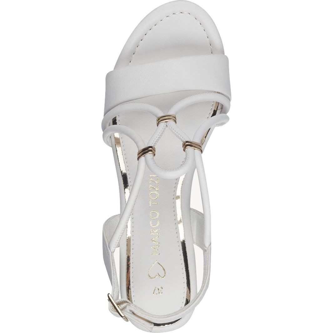 MARCO TOZZI Basutės moterims, Balta, SANDALS 3