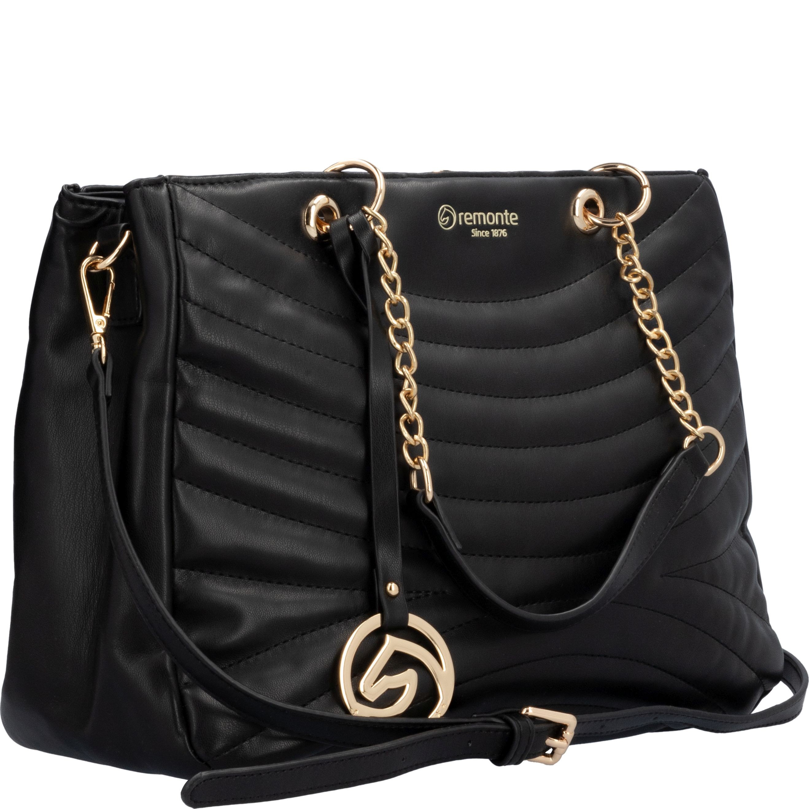 REMONTE Rankinė per petį moterims, Juoda, Bags 5