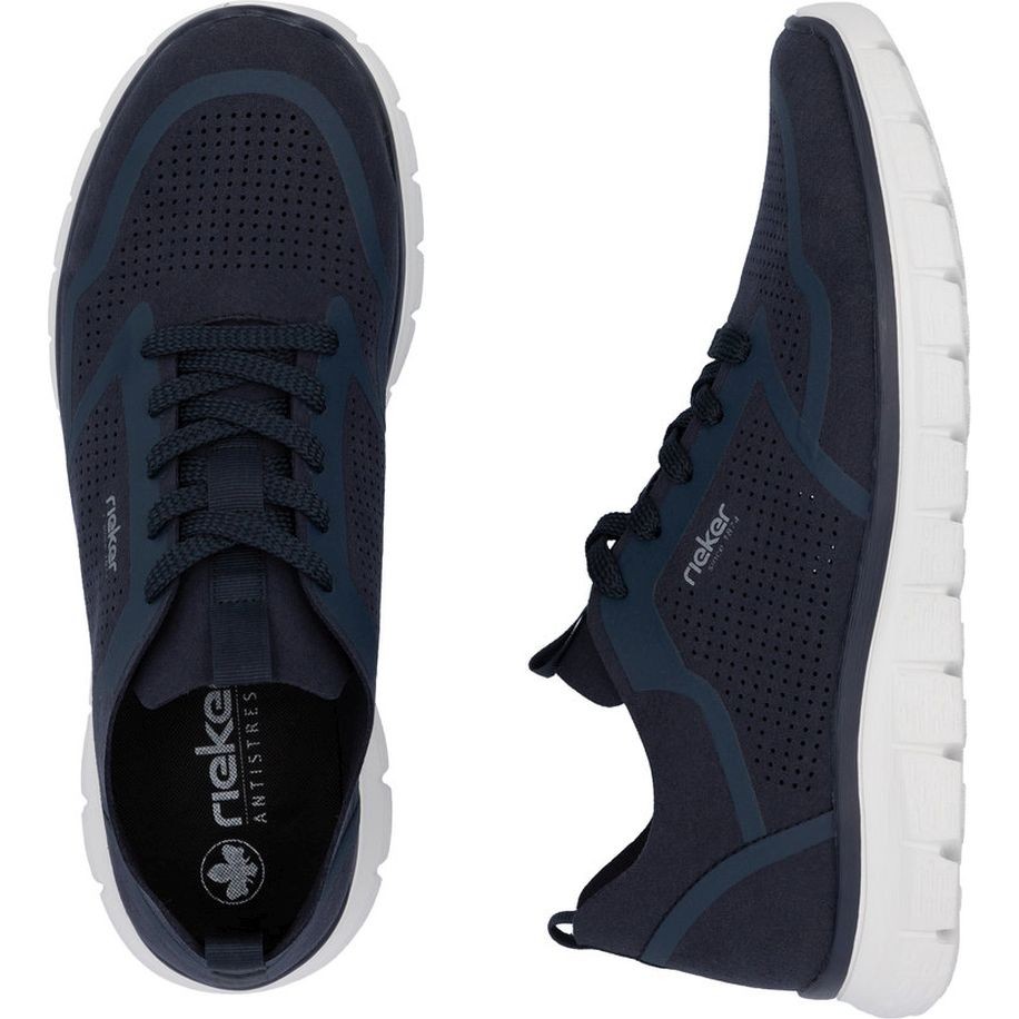 RIEKER Laisvalaikio bateliai vyrams, Mėlyna, Sneakers 8