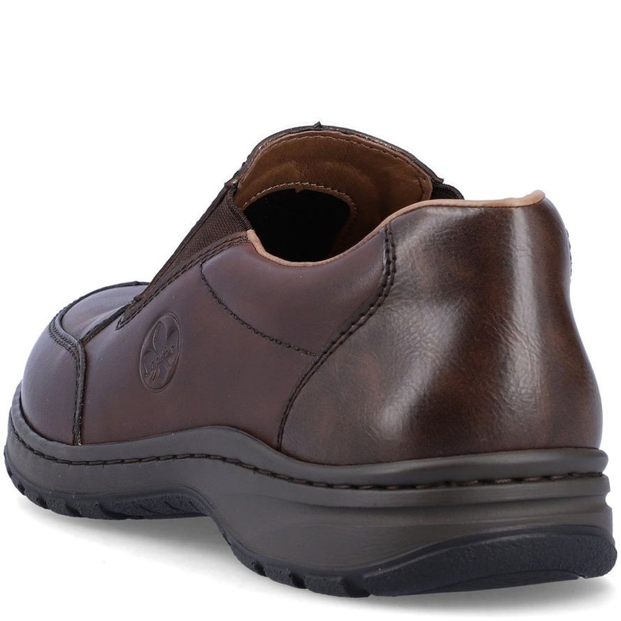 RIEKER Laisvalaikio bateliai vyrams, Ruda, LEISURE 5