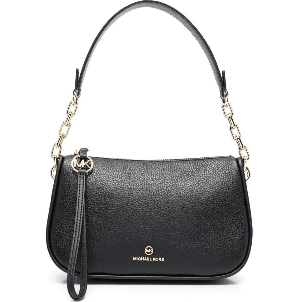 MICHAEL KORS Rankinė per petį moterims, Juoda, LG pouchette 1