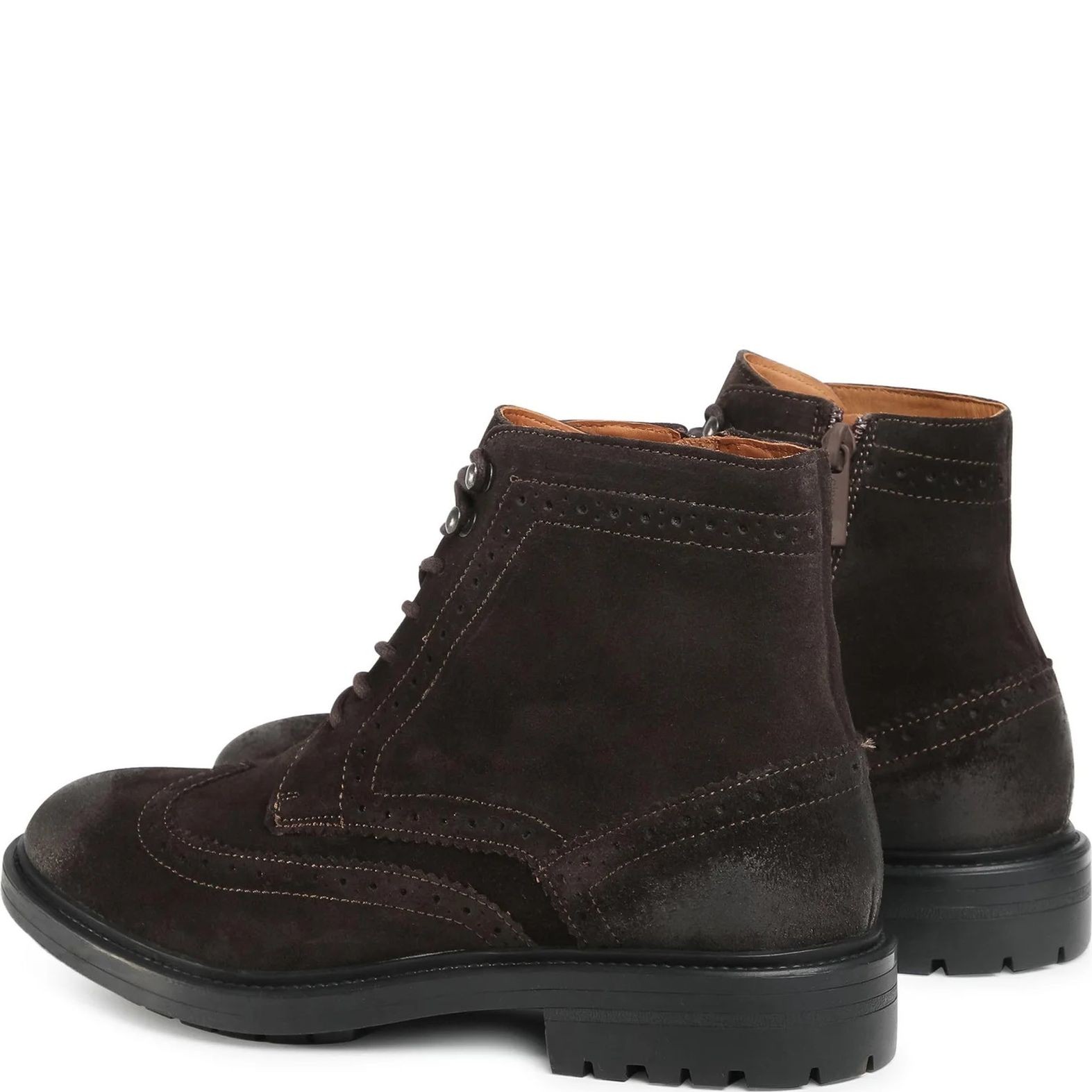 GINO ROSSI Aulinukai vyrams, Ruda, BOOTIES 3