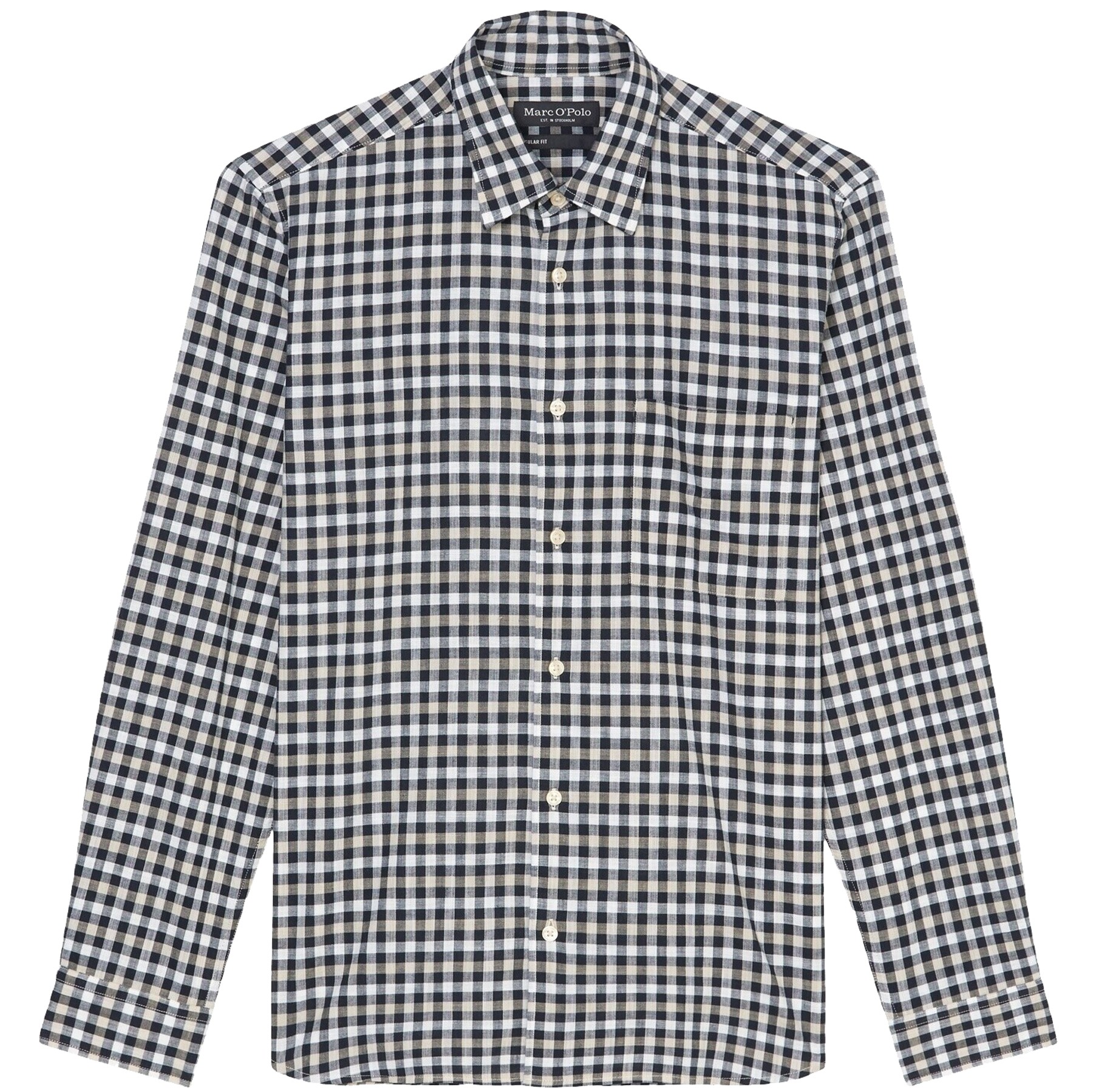 MARC O'POLO Marškiniai ilgomis rankovėmis vyrams, Marga, Shirts lon M20724542090 1