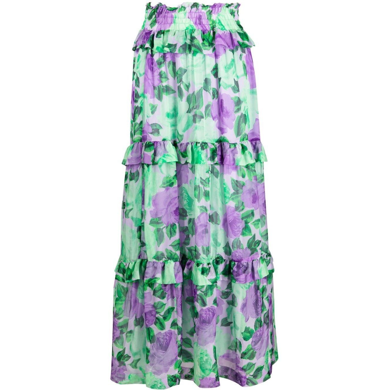 PAROSH Maxi sijonas moterims, purple, Maxi skirt