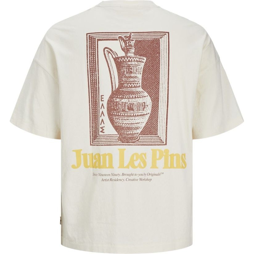 JACK & JONES Marškinėliai vyrams, Smėlio, Jormilos t-shirts 2