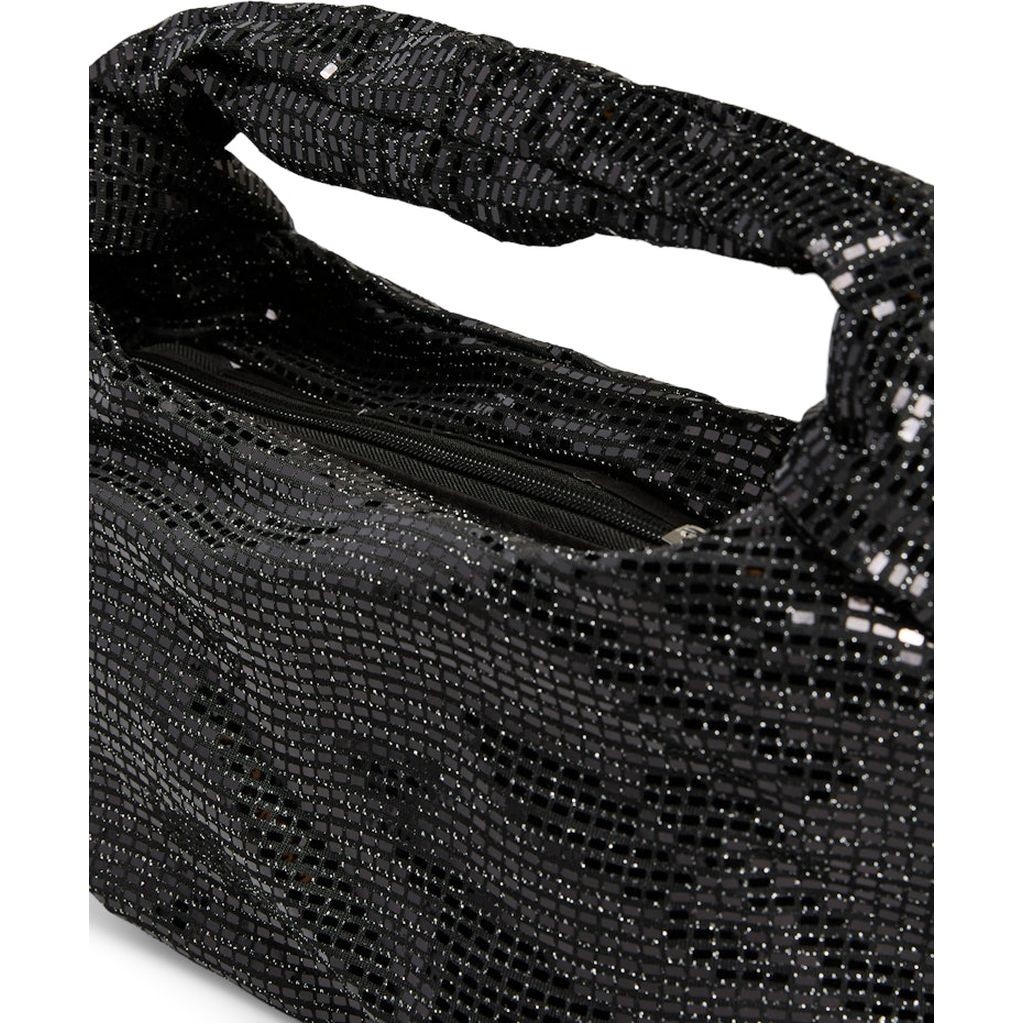 PIECES Rankinė per petį moterims, Juoda, Nitter sequins shoulder bag 3