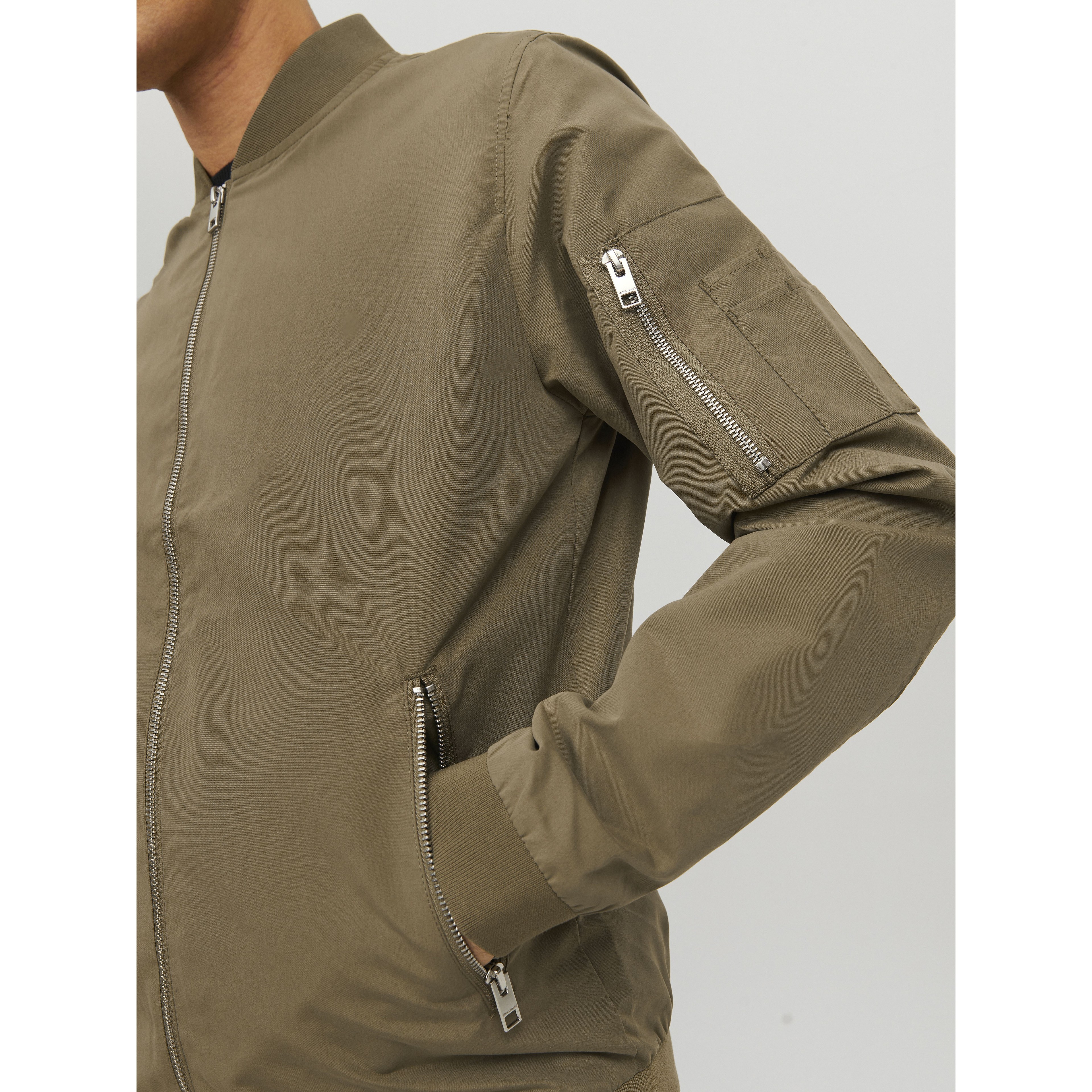 JACK & JONES Striukė vyrams, Žalia, Jjerush jackets 7