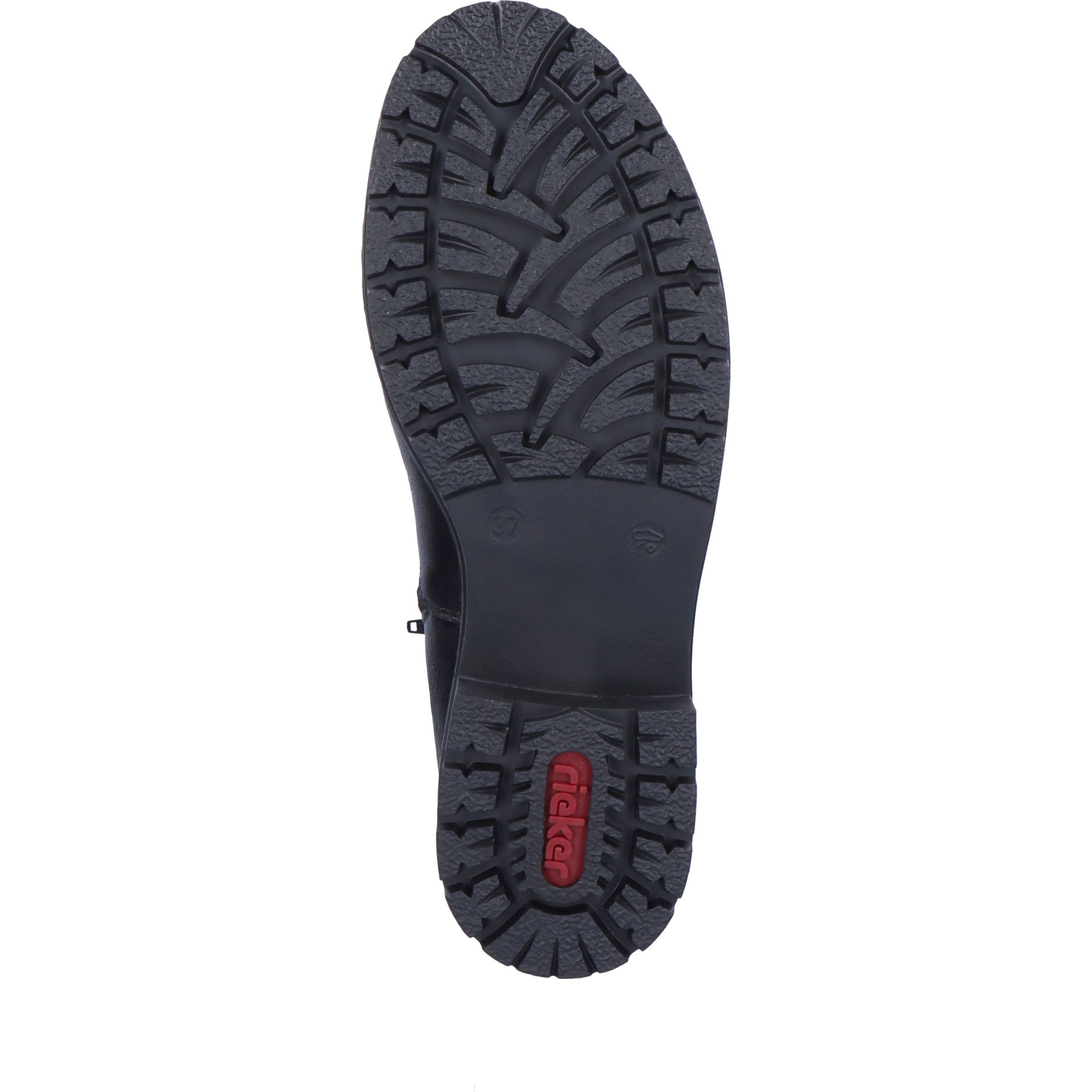 RIEKER Auliniai moterims, Juoda, Ladies' boots 9