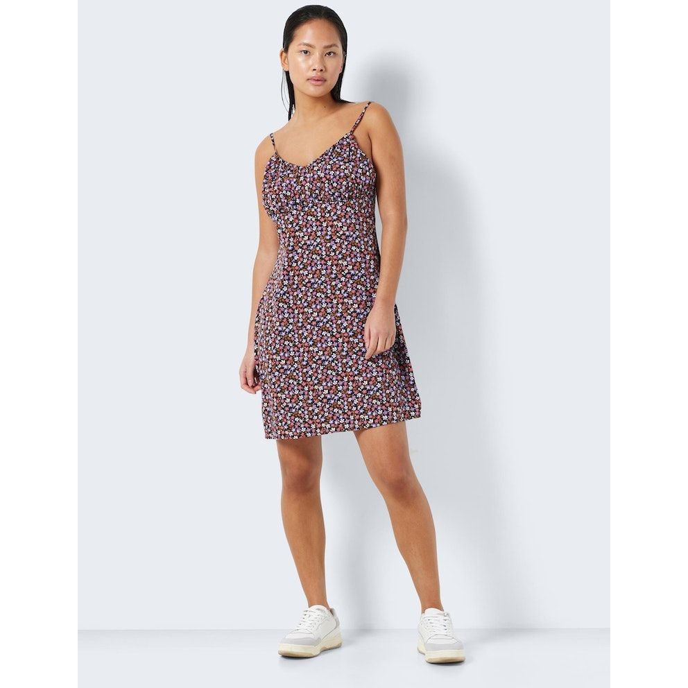 NOISY MAY Mini suknelė moterims, Juoda, NMRUE STRAP MINI DRES 4