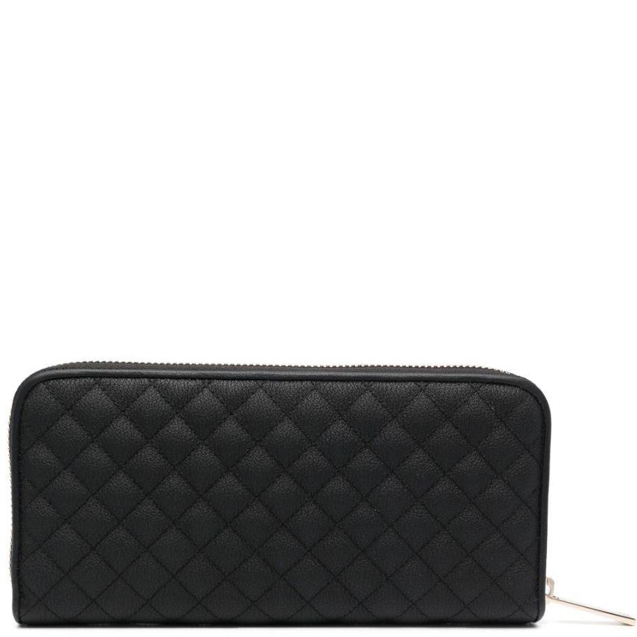 BALDININI Piniginė moterims, Juoda, Wallet w/zip quilted wallet 2