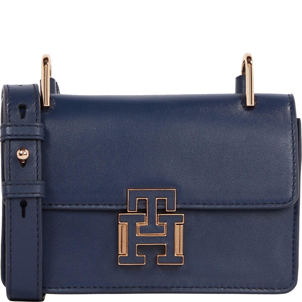 TOMMY HILFIGER Rankinė per petį moterims, Mėlyna, Push mini crossover 1