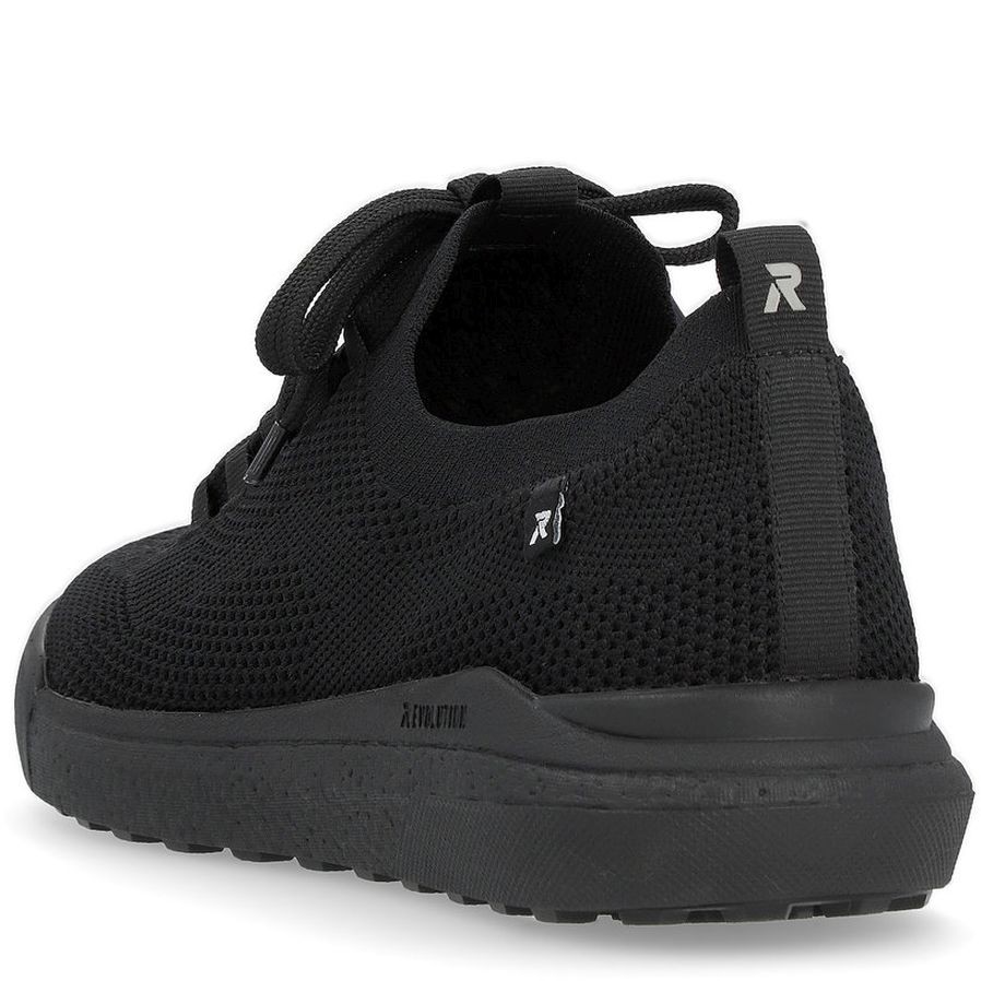 RIEKER Laisvalaikio bateliai vyrams, Juoda, LEISURE 5