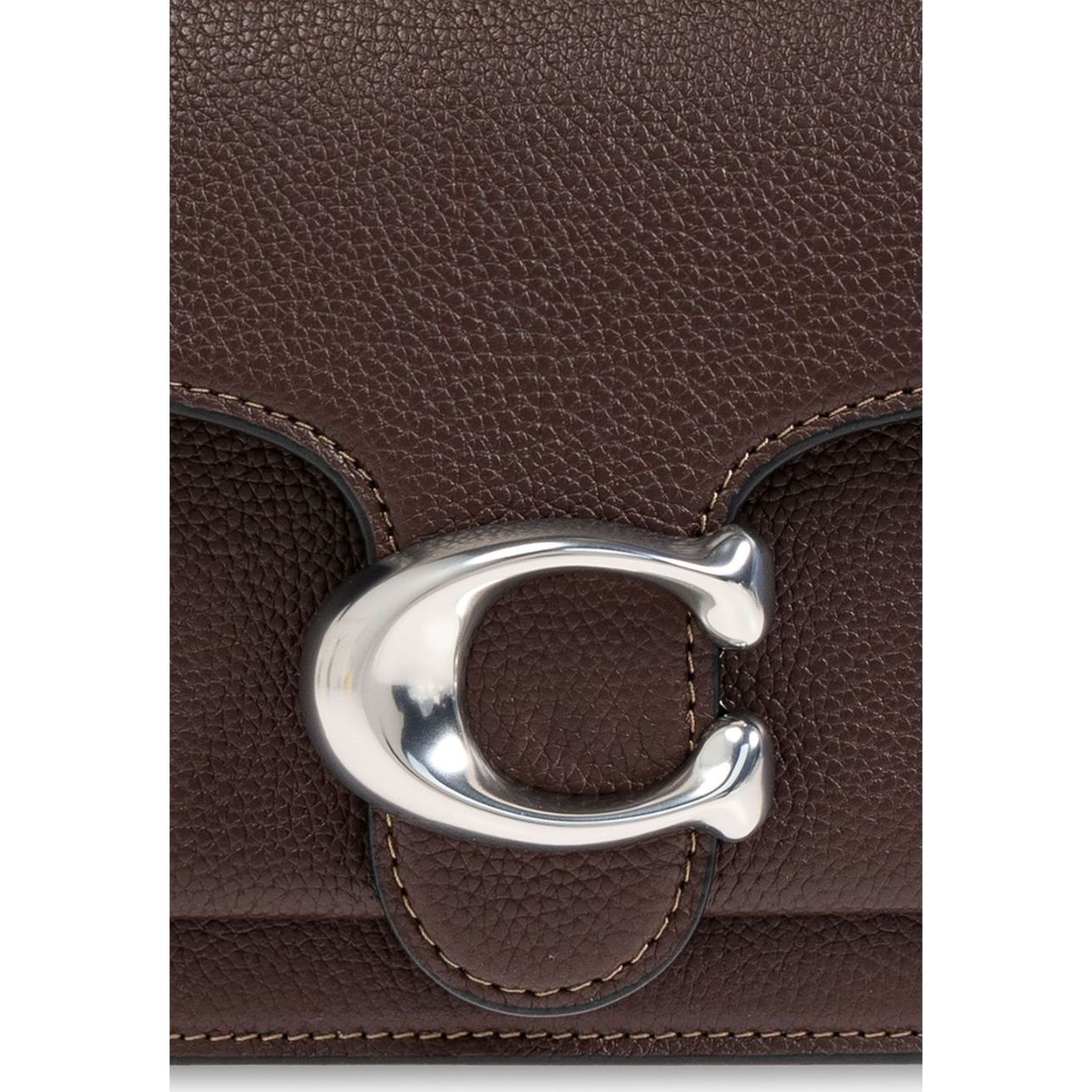 COACH Rankinė per petį moterims, Ruda, Leather tabby shoulder bag 26 6