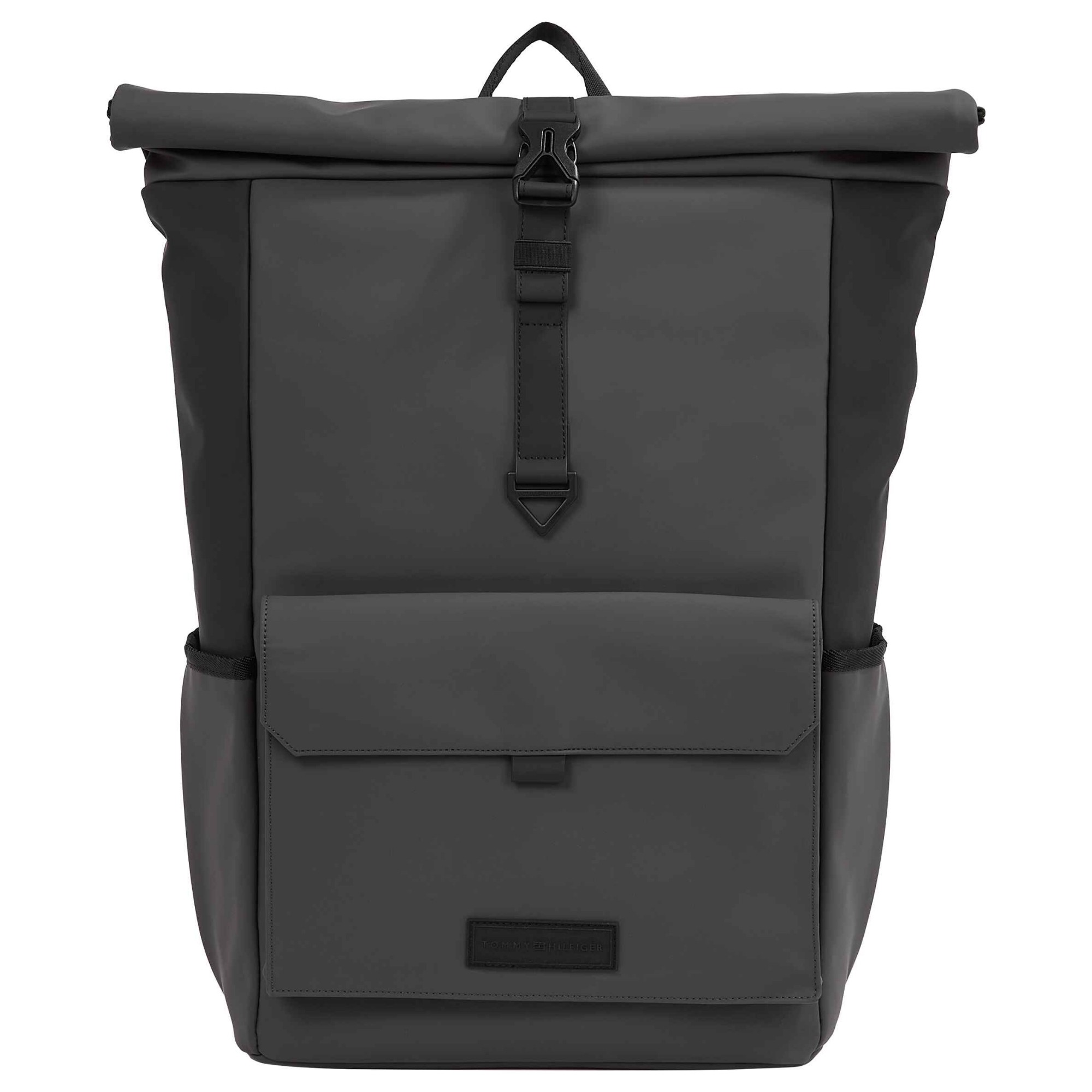 TOMMY HILFIGER Kuprinė vyrams, Pilka, TH seasonal rolltop backpack 1