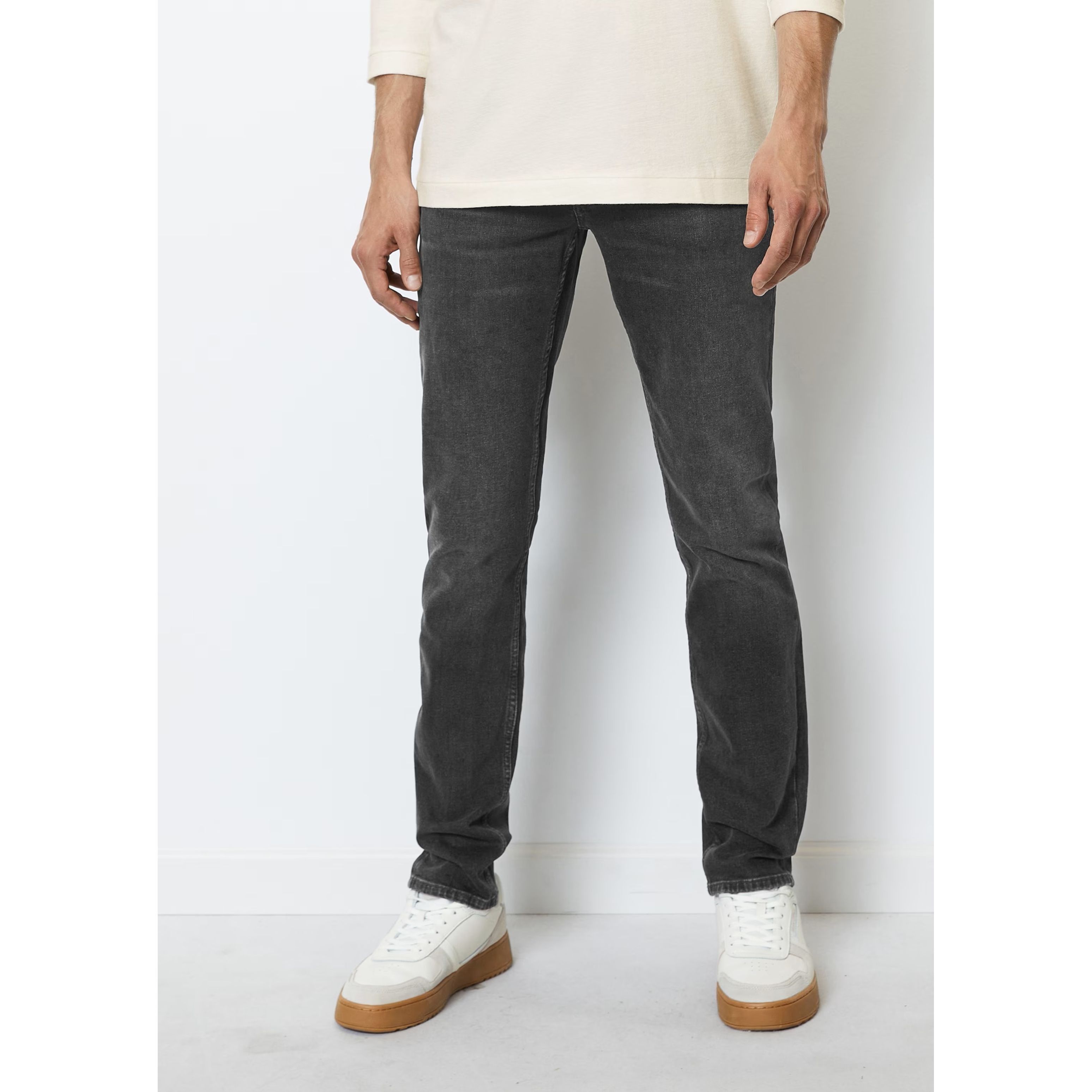 MARC O'POLO Tiesūs džinsai vyrams, Pilka 2