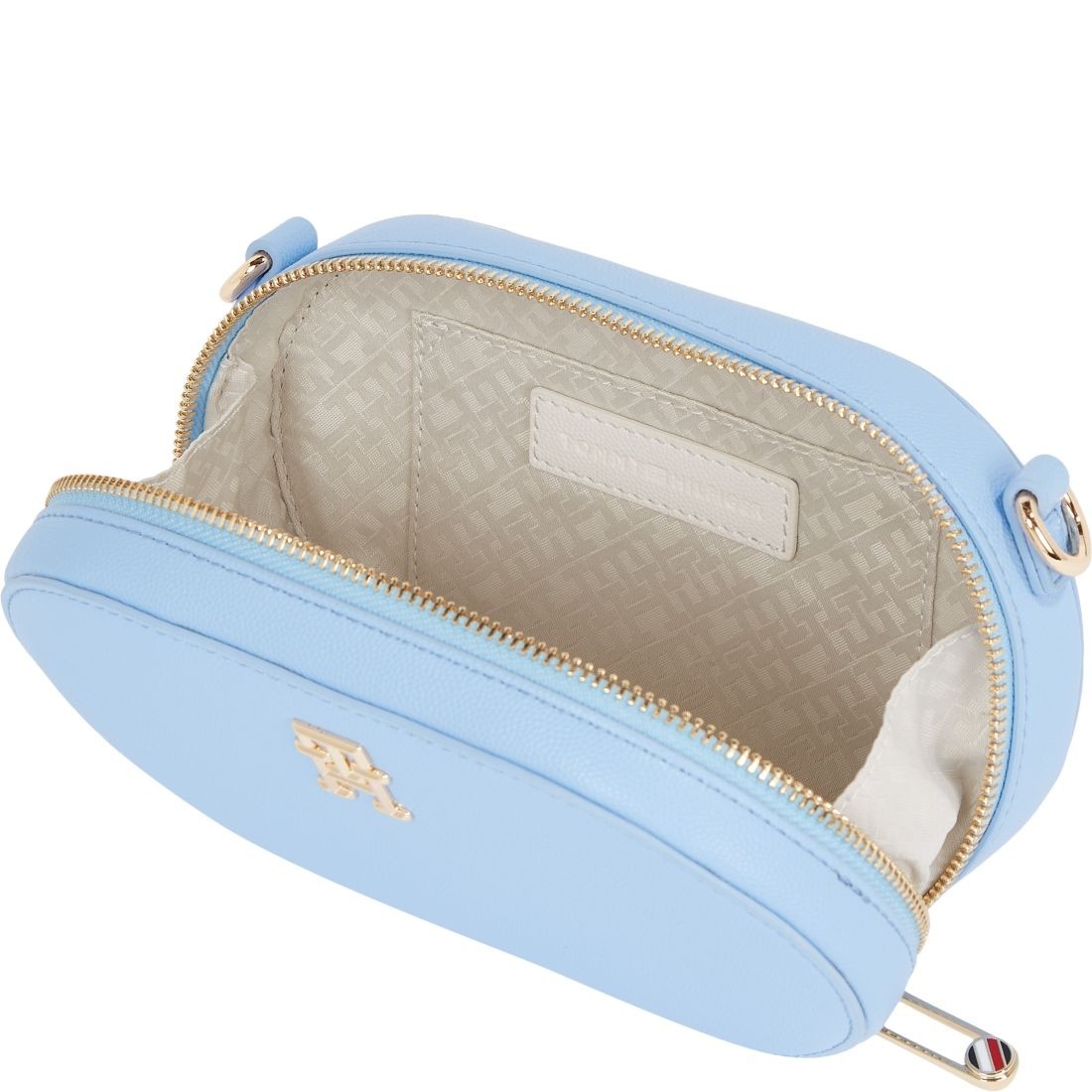 TOMMY HILFIGER Rankinė per petį moterims, Mėlyna, Timeless camera bag 3