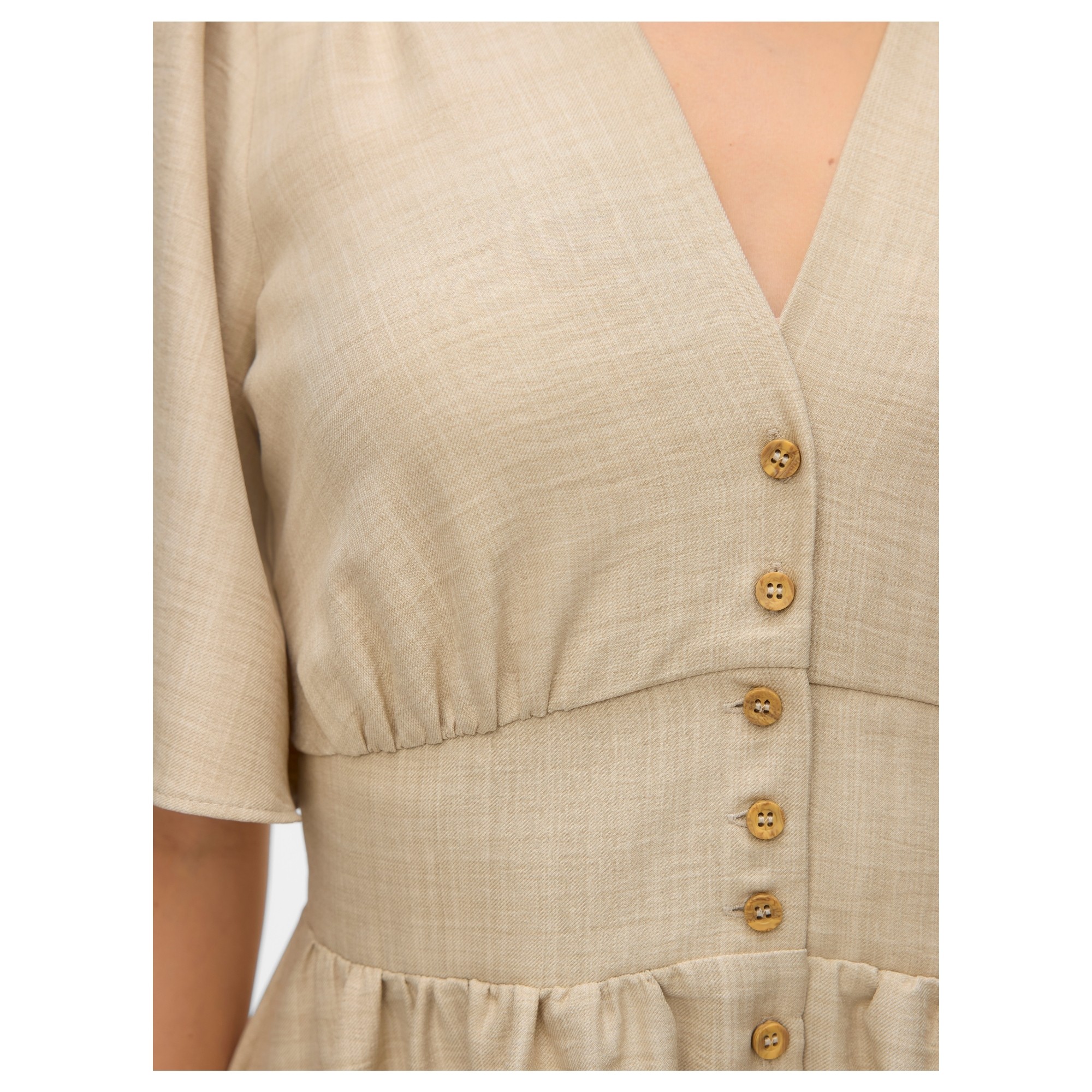 VERO MODA Mini suknelė moterims, Smėlio, Melaney 4