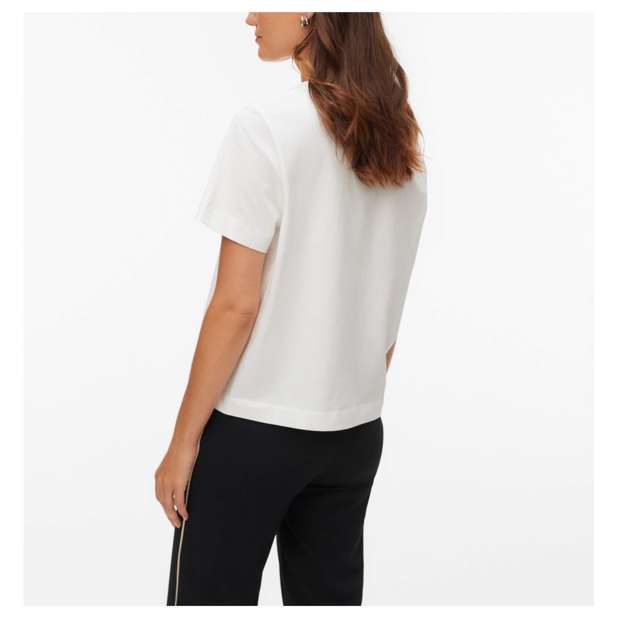 VERO MODA Marškinėliai moterims, Balta, Thea matte 3