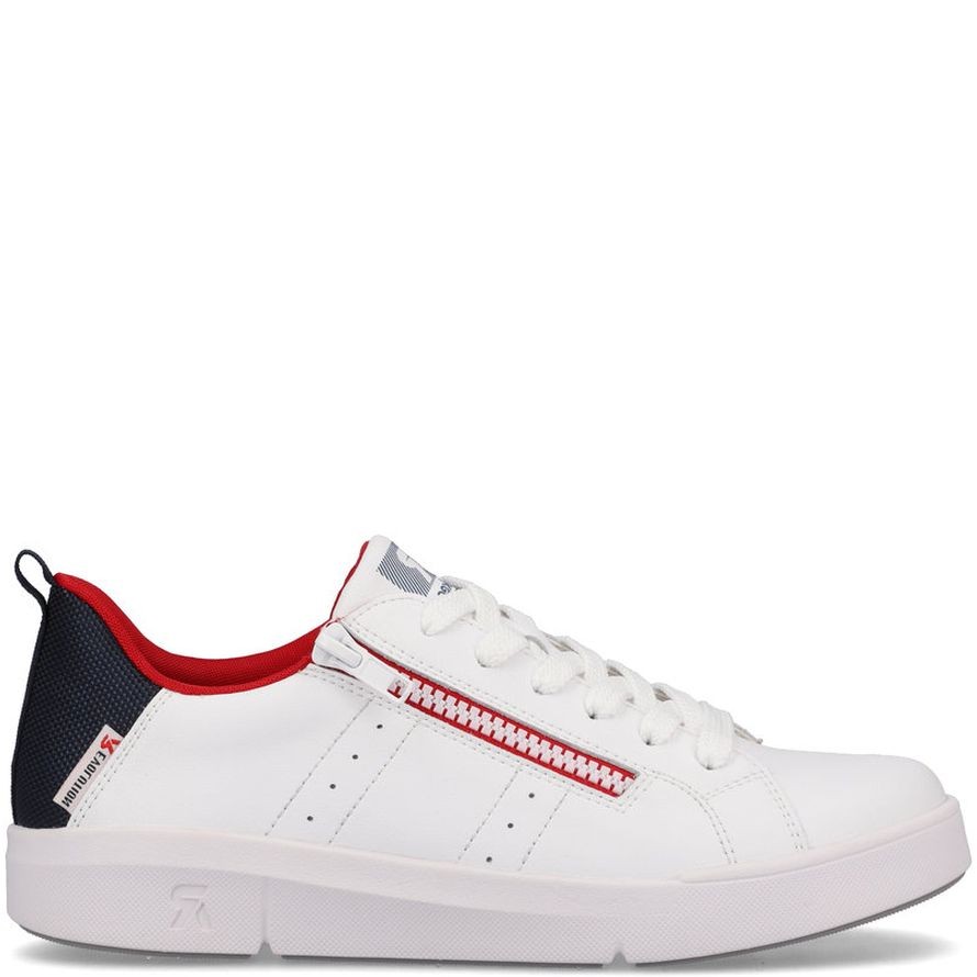 RIEKER Laisvalaikio bateliai moterims, Balta, LEISURE 4