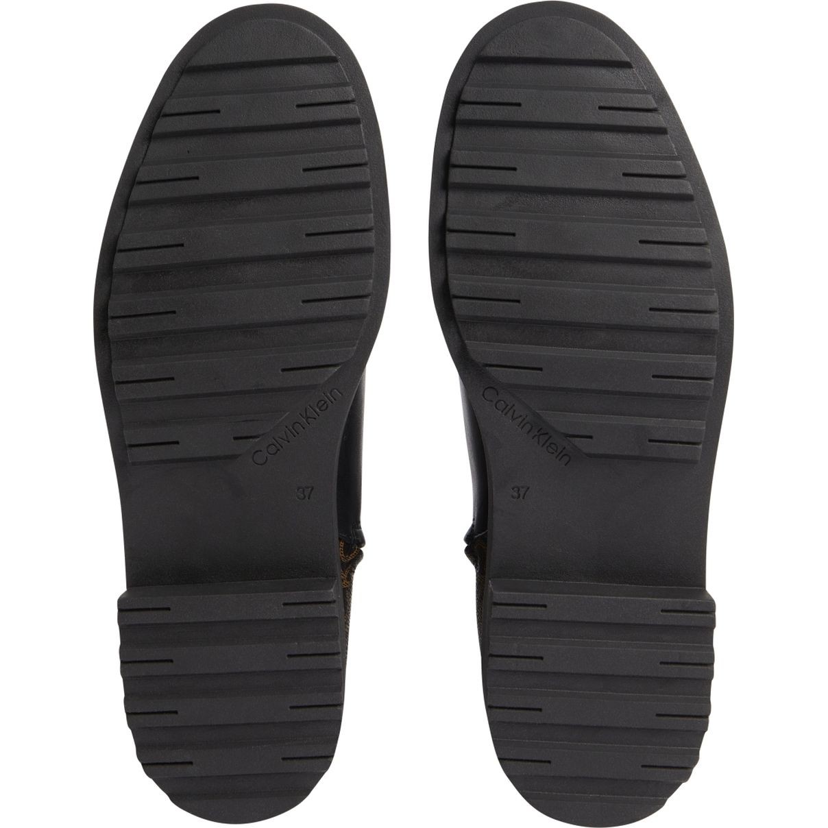 CALVIN KLEIN Aulinukai moterims, Juoda, CLEAT ANKLE BOOT-MONO MIX 5