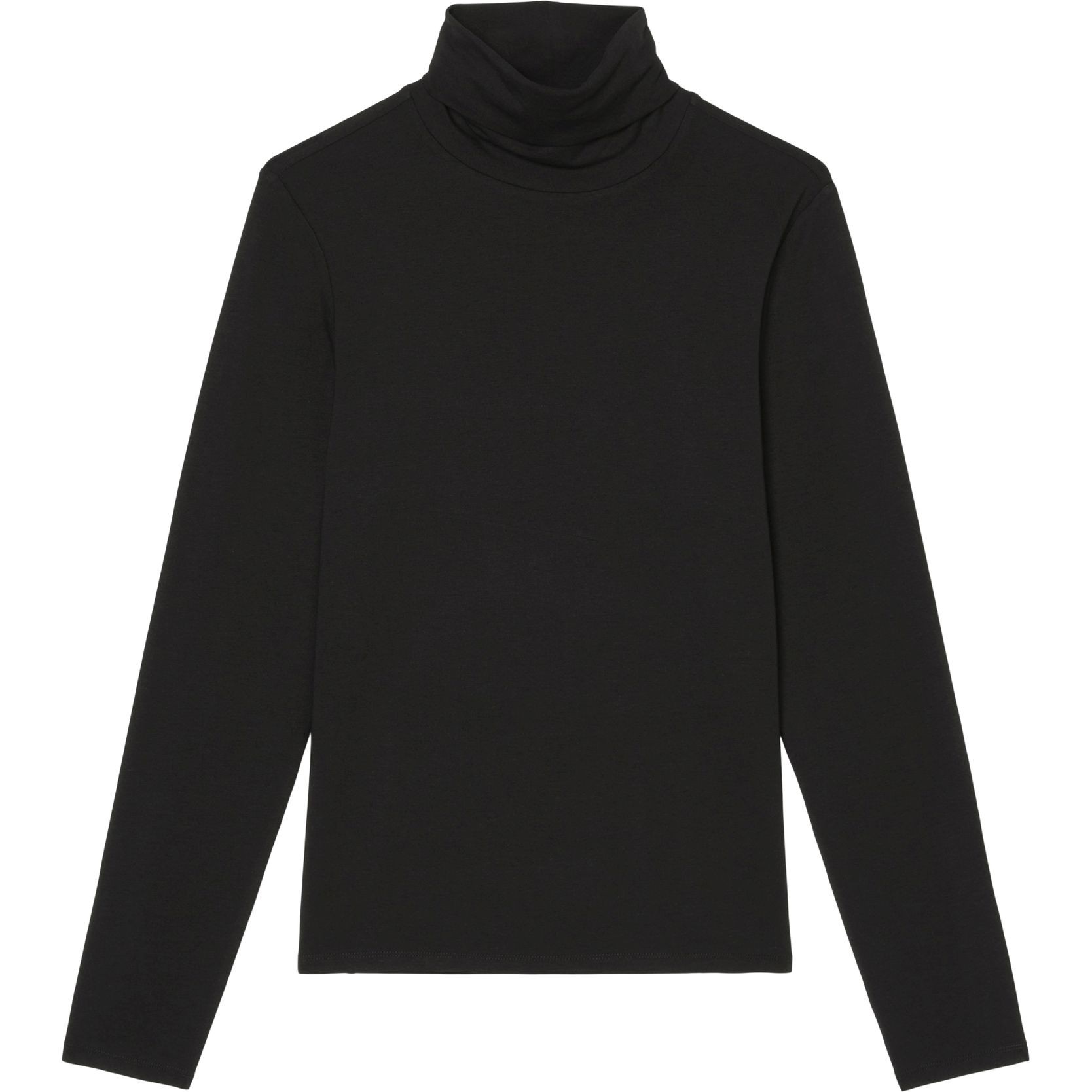 MARC O'POLO Palaidinės aukštinta apykakle moterims, Juoda, Turtn top 409308752241 1