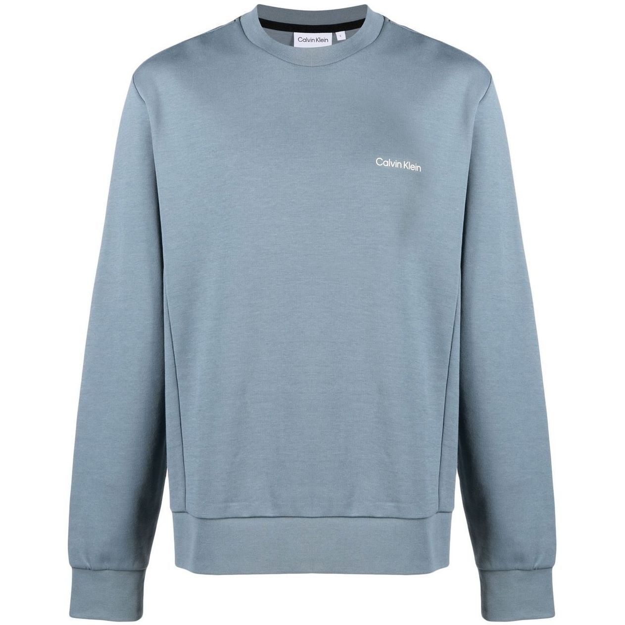 CALVIN KLEIN Sportinis nertinis vyrams, Pilka, Micro logo repreve sweatshirt 1