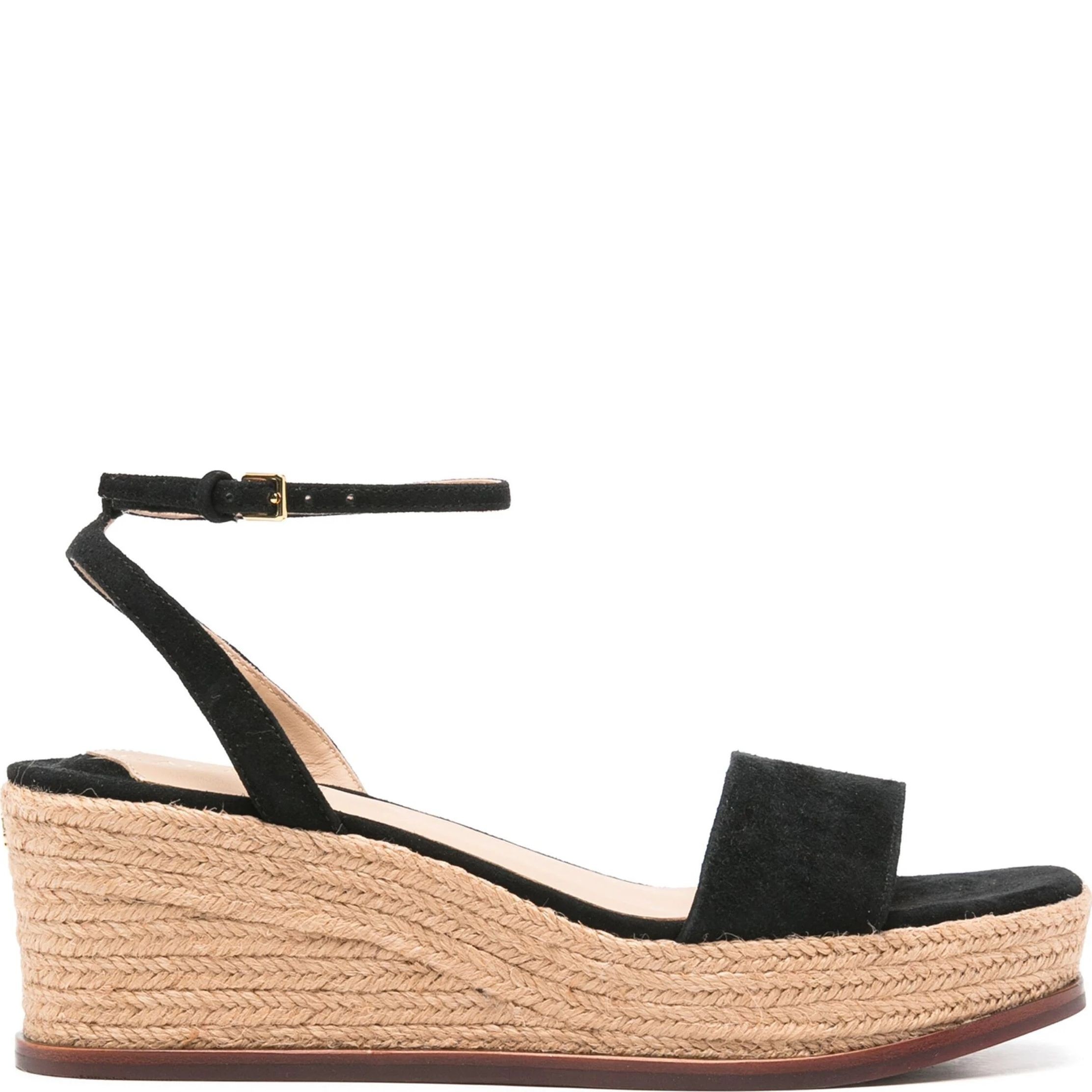 LAUREN RALPH LAUREN Basutės moterims, Juoda, Leona sandals 2