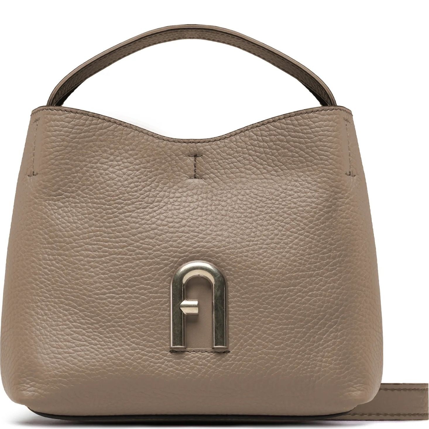 FURLA Rankinė per petį moterims, Ruda, Furla primula mini hobo 1