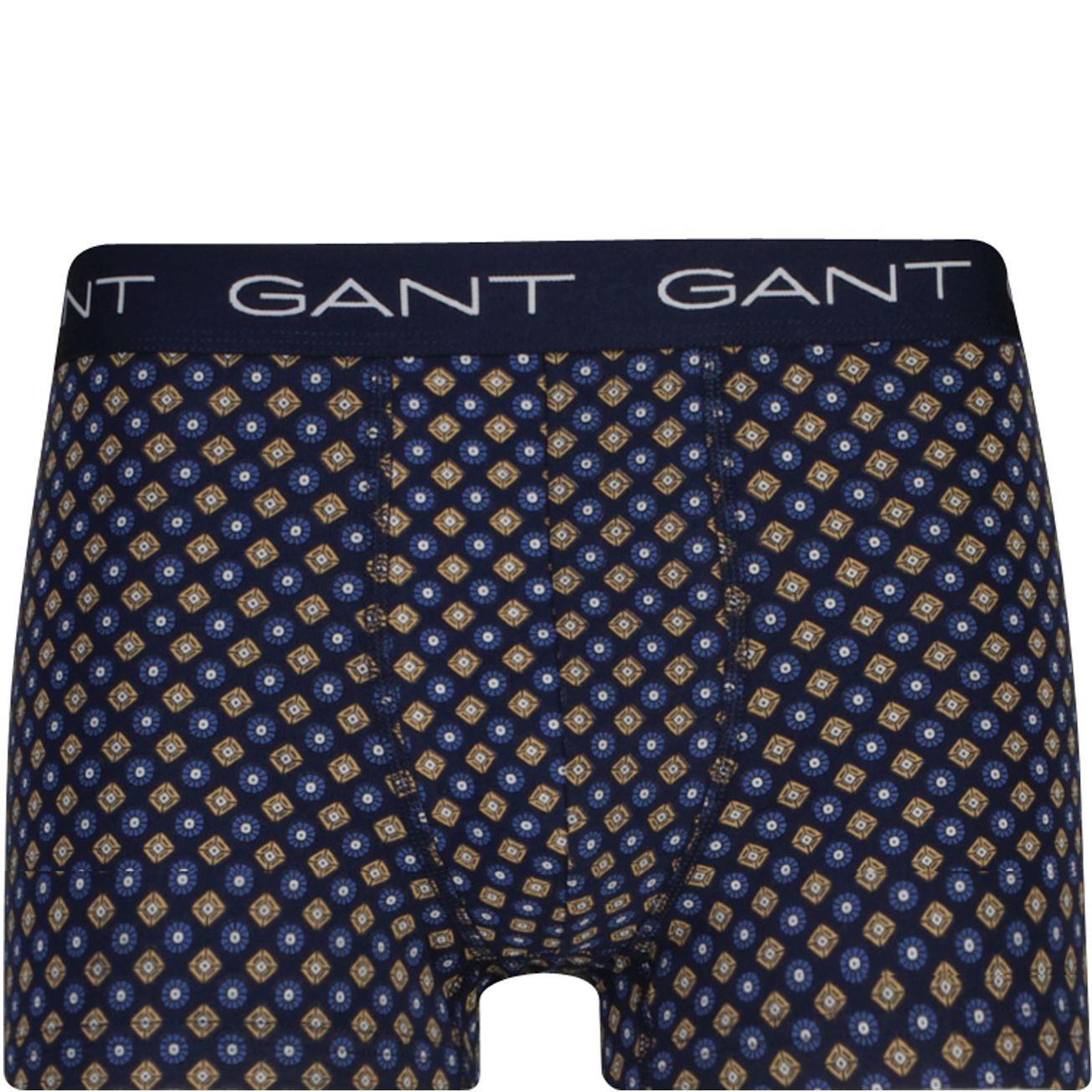 GANT Kelnaitės vyrams, Mėlyna, geometric print trunk 3-pack 2