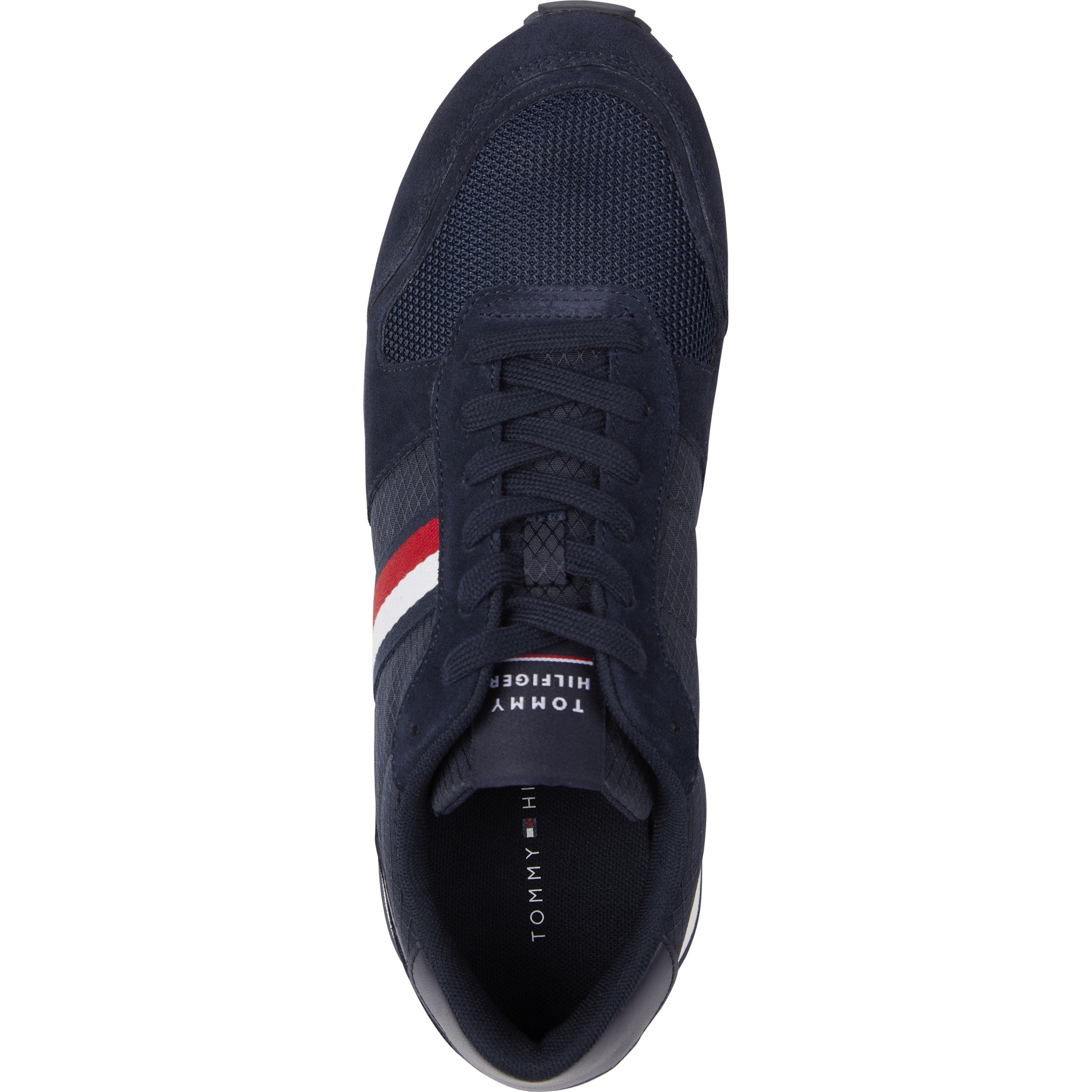 TOMMY HILFIGER Sportiniai bateliai vyrams, Mėlyna, Runner evo mix 3
