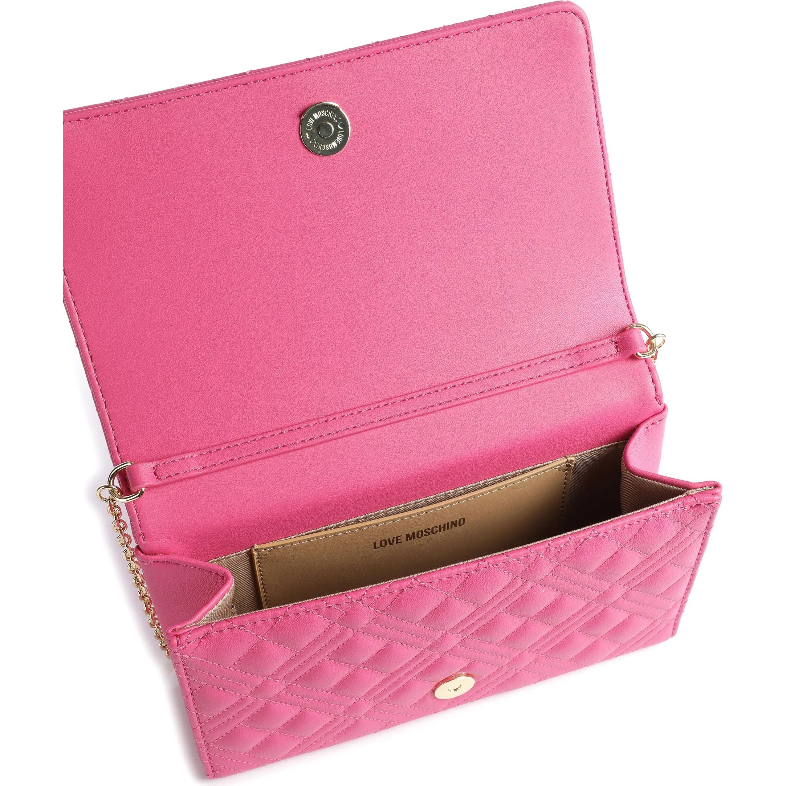 LOVE MOSCHINO Rankinė per petį moterims, Rožinė, Crossbody 4