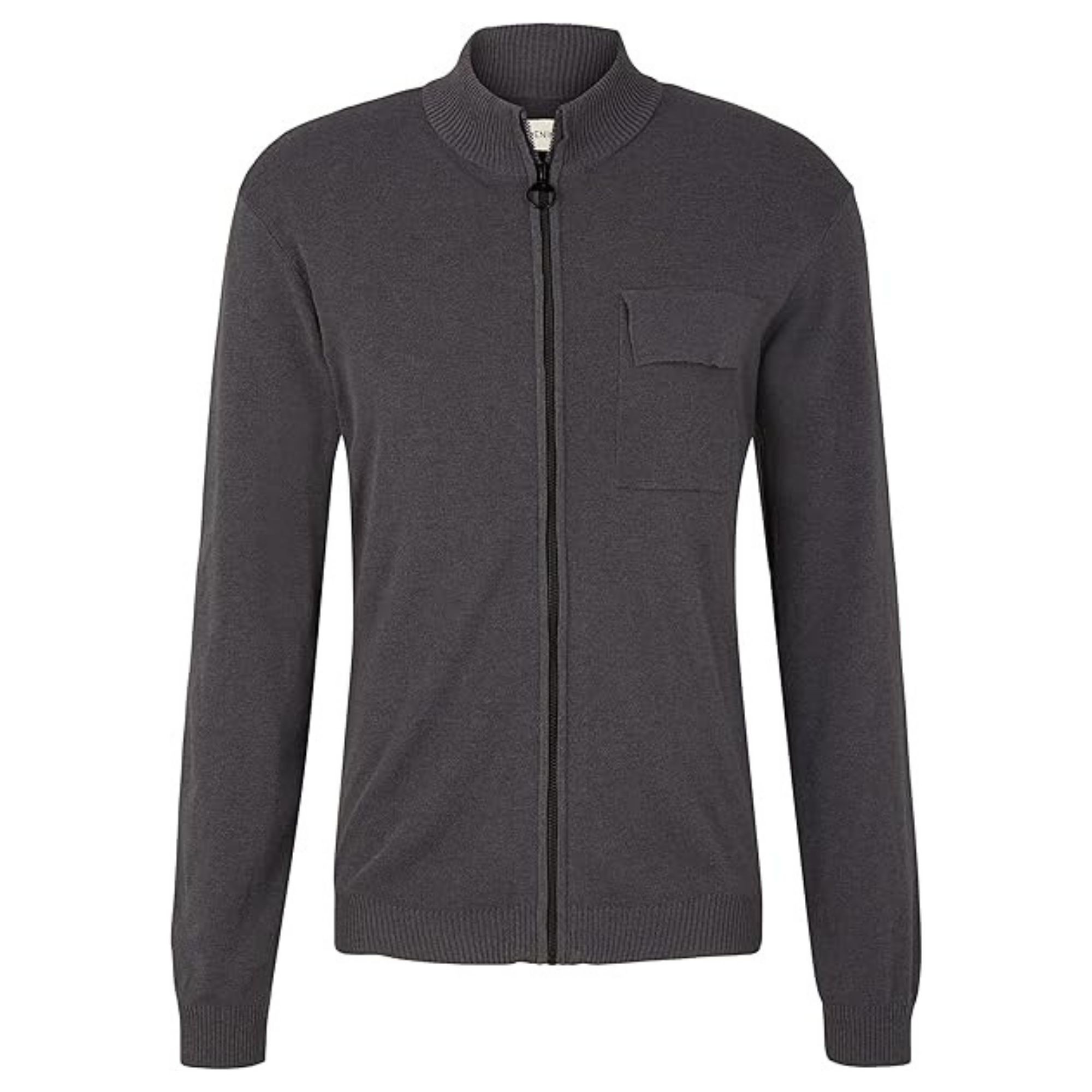 TOM TAILOR Megztinis vyrams, Pilka, Megztiniai