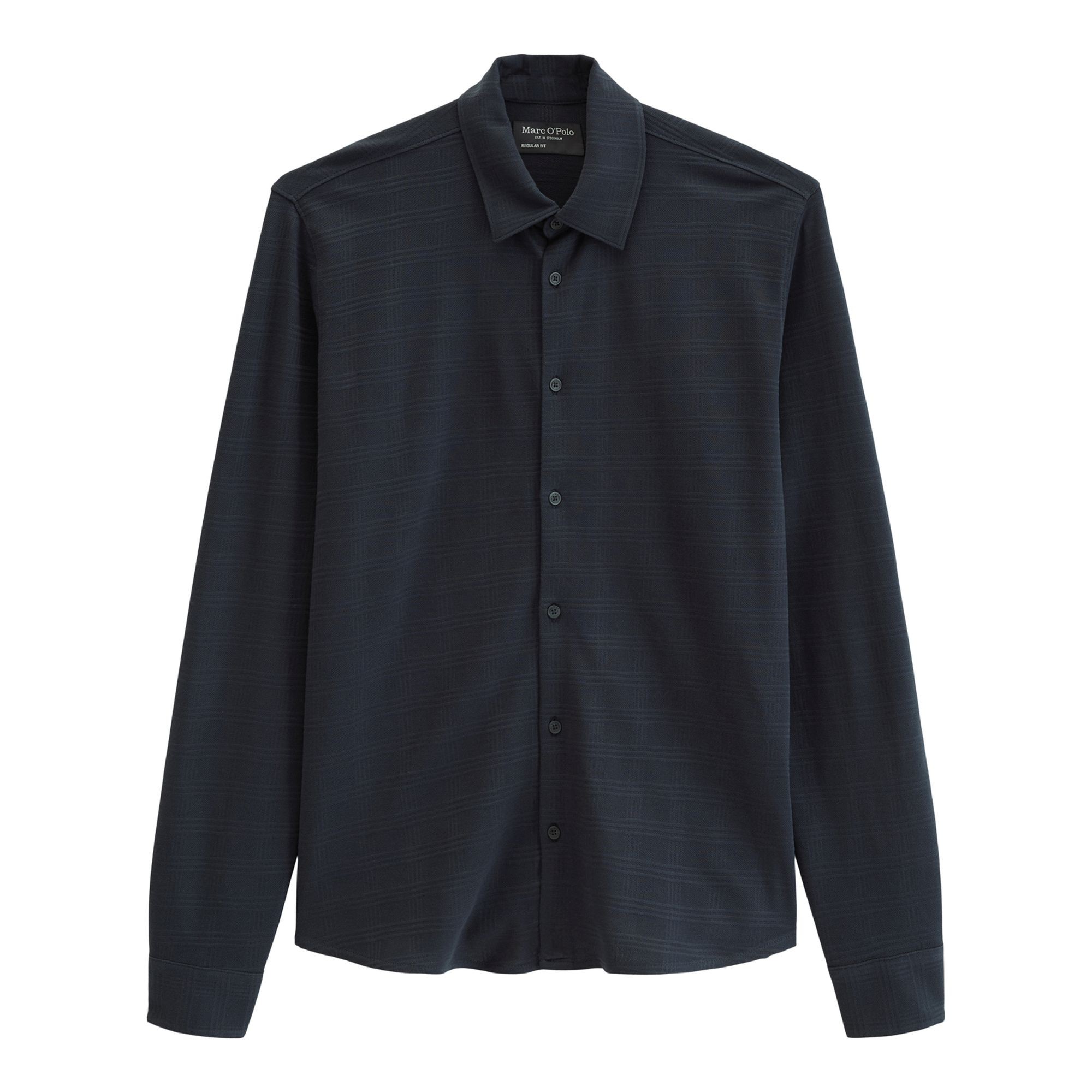 MARC O'POLO Marškiniai ilgomis rankovėmis vyrams, Mėlyna, 5000012638 Shirts lon