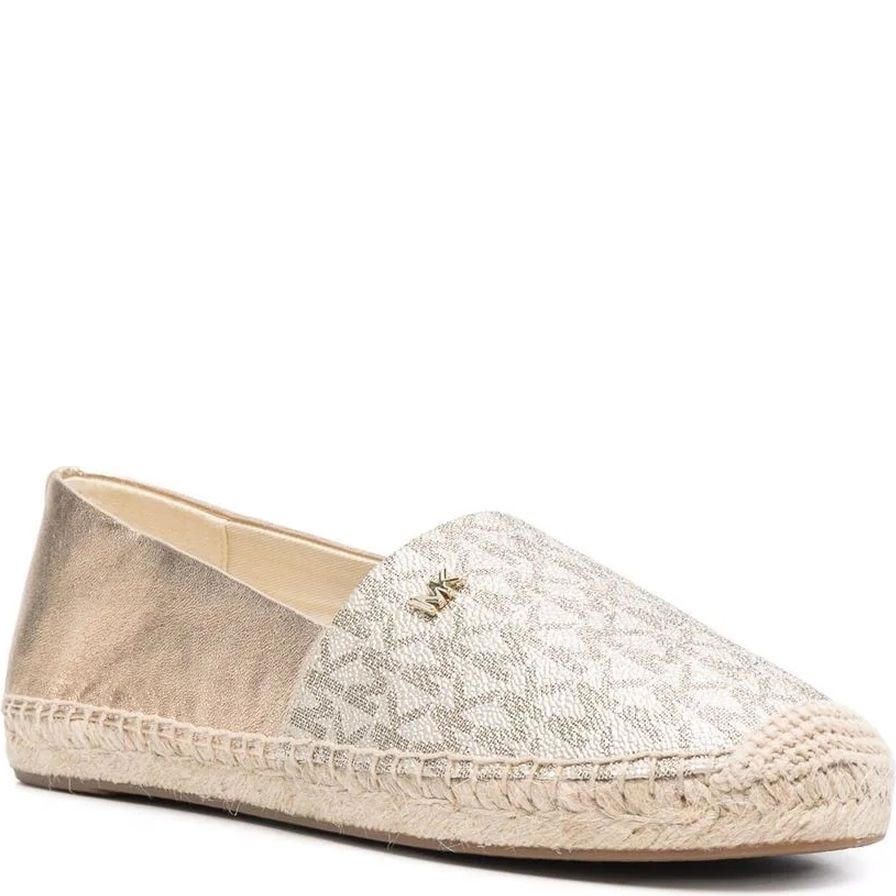MICHAEL KORS Espadrilės moterims, Auksinė, Kendrick slip on espadriles 1