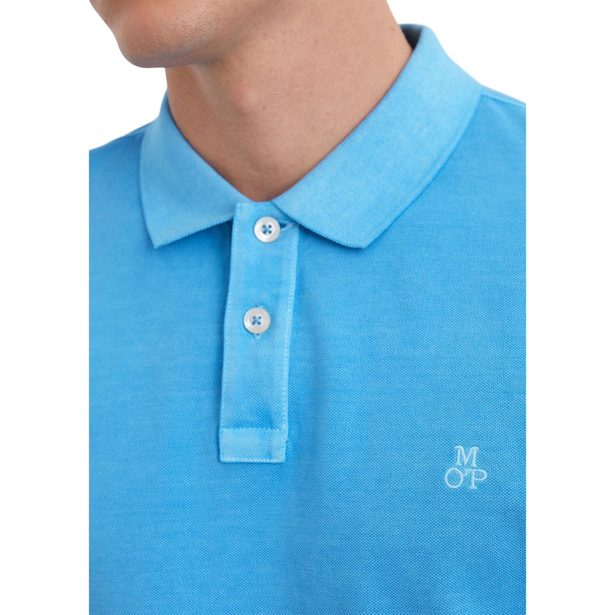 MARC O'POLO Polo marškiniai trumpos rank. vyrams, Mėlyna 4