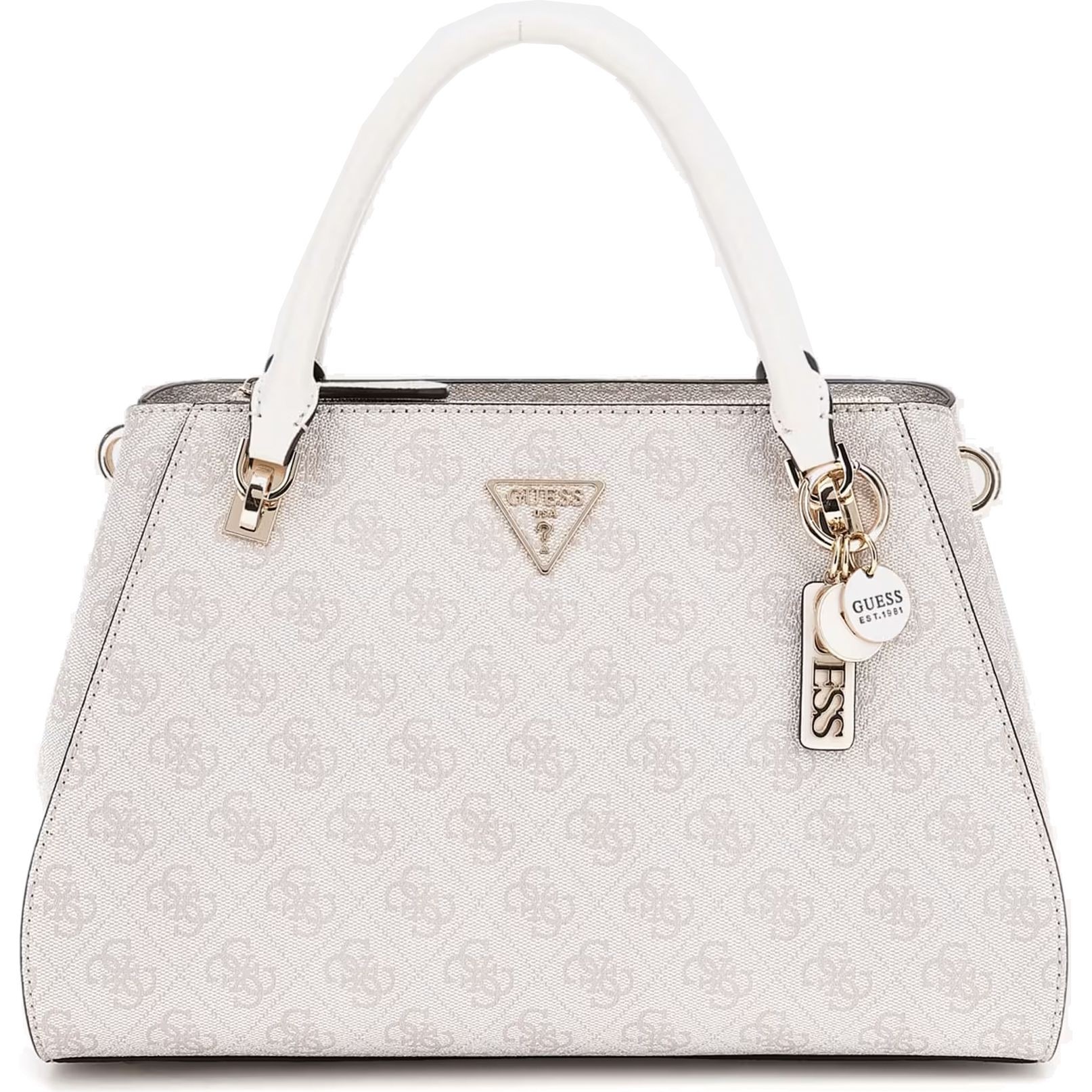 GUESS Rankinė moterims, Smėlio, Noelle luxury satchel 1