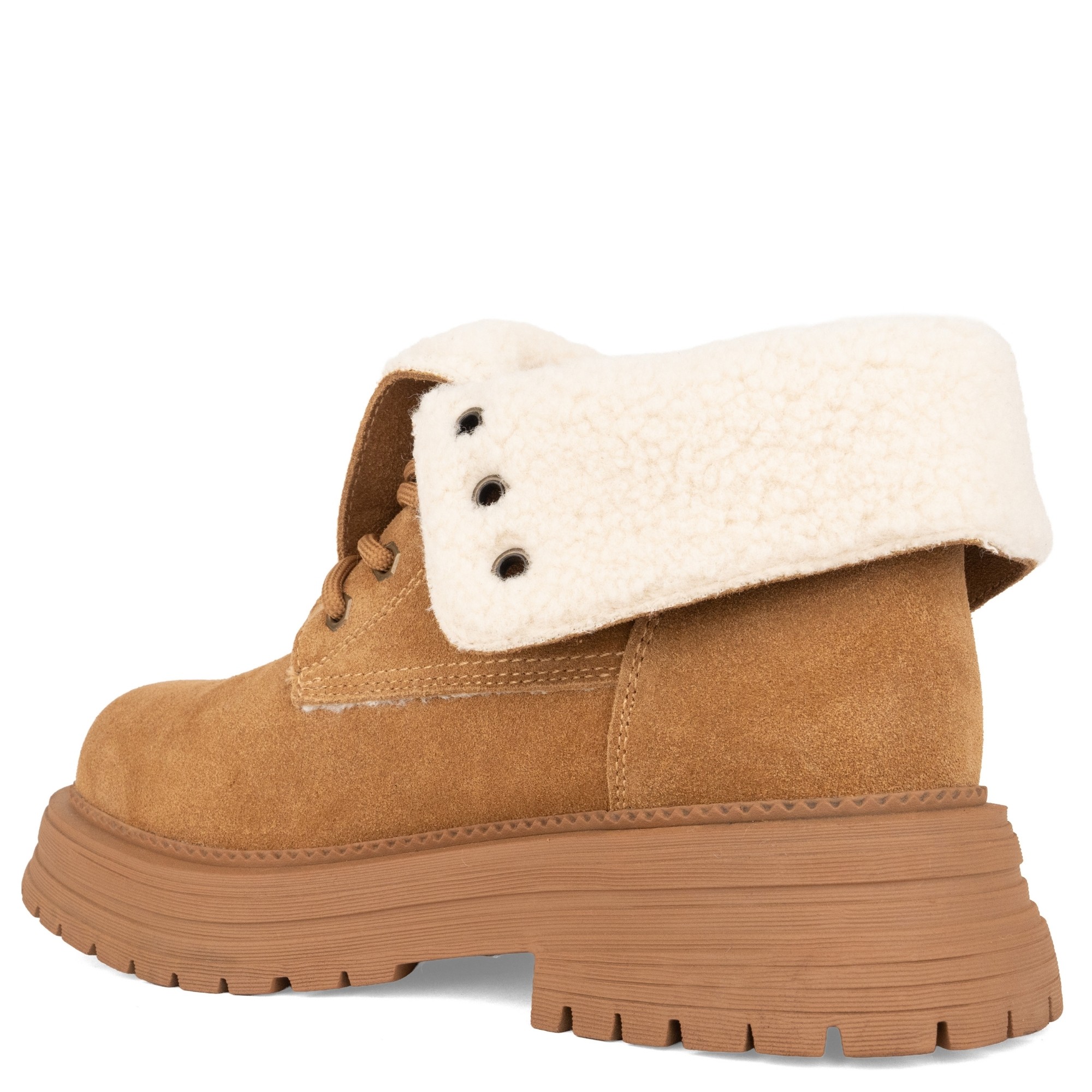 LINDA BAUMANN Pašiltinti aulinukai moterims, Smėlio, Wm booties, ldb6044-252052-fubei 3