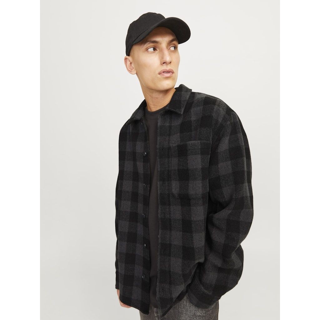 JACK & JONES Lengva striukė vyrams, Marga, Zac heavy brushed overshirt 6