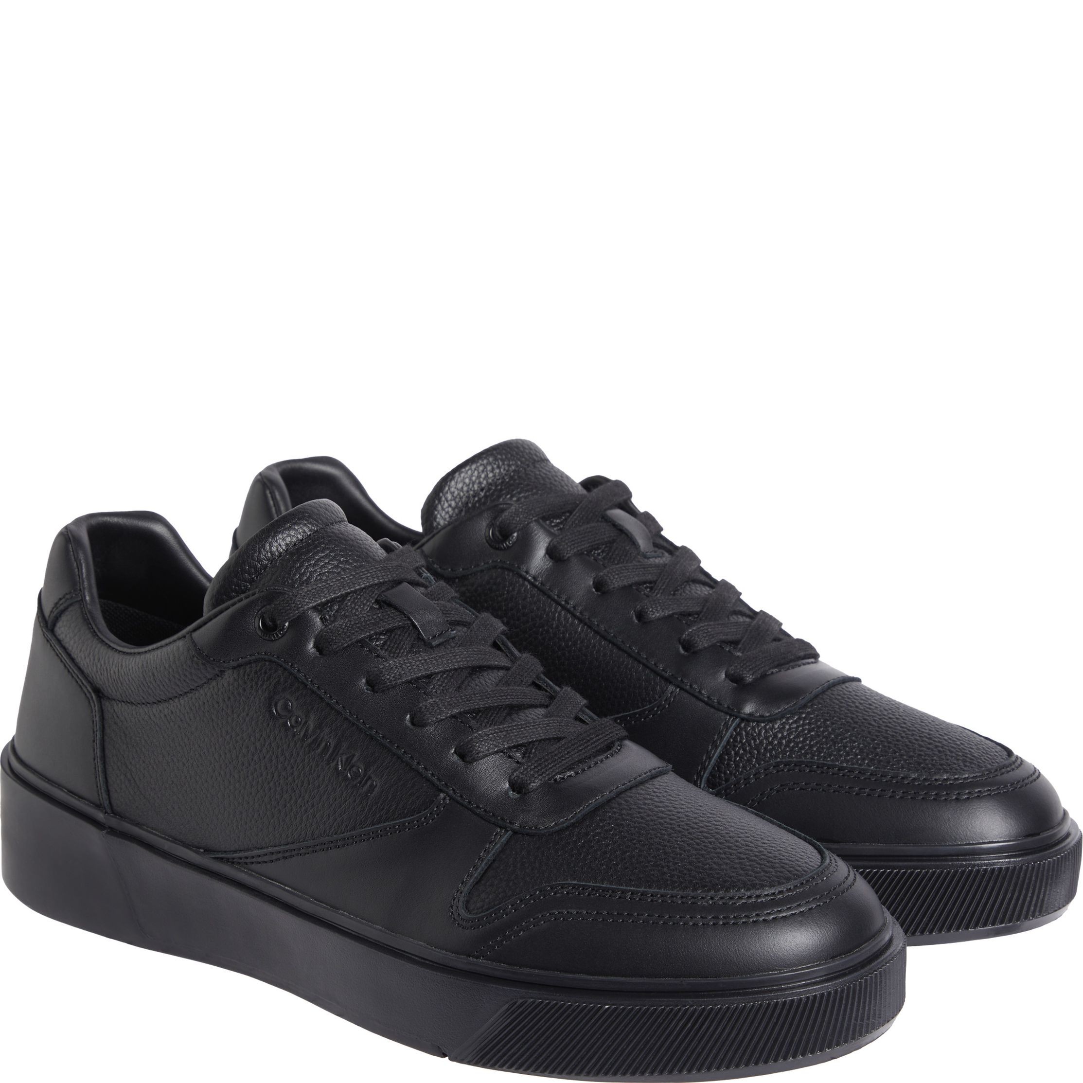 CALVIN KLEIN Laisvalaikio bateliai vyrams, Juoda, Low top lace up leisure 1
