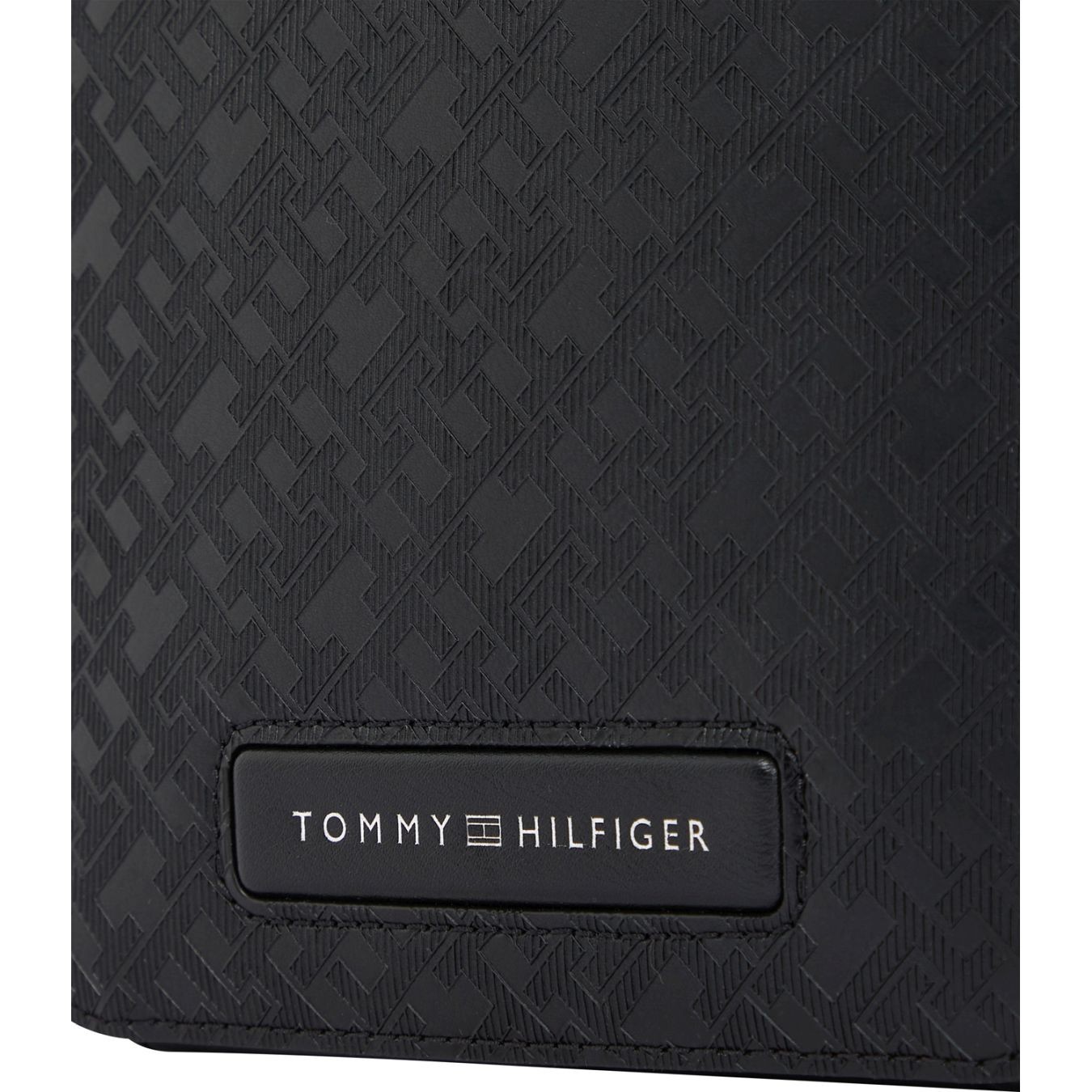 TOMMY HILFIGER Rankinė per petį vyrams, Juoda, Monogram mini crossover 4