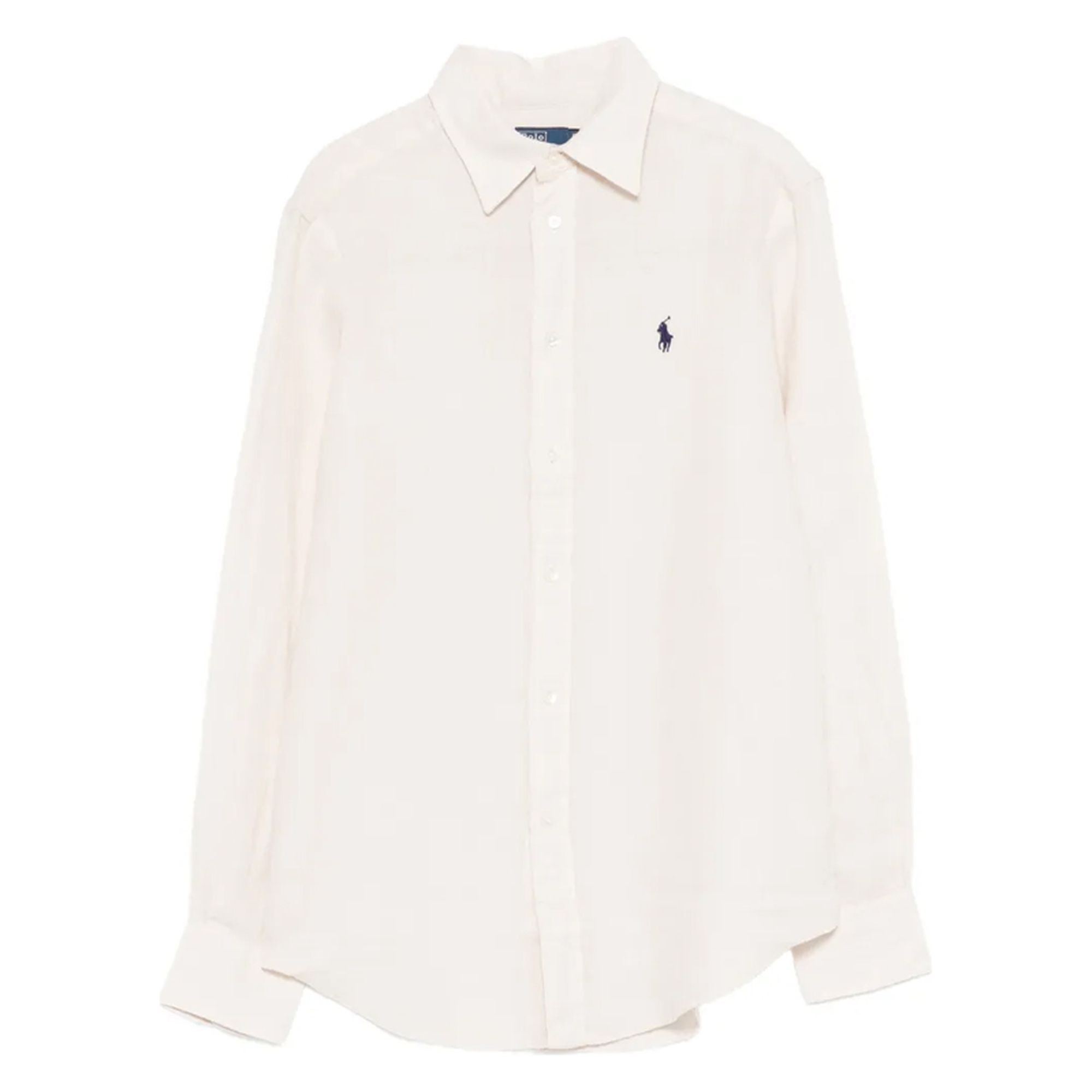 POLO RALPH LAUREN Marškiniai ilgomis rankovėmis moterims, Smėlio, Long sleeve-button front shirt 1